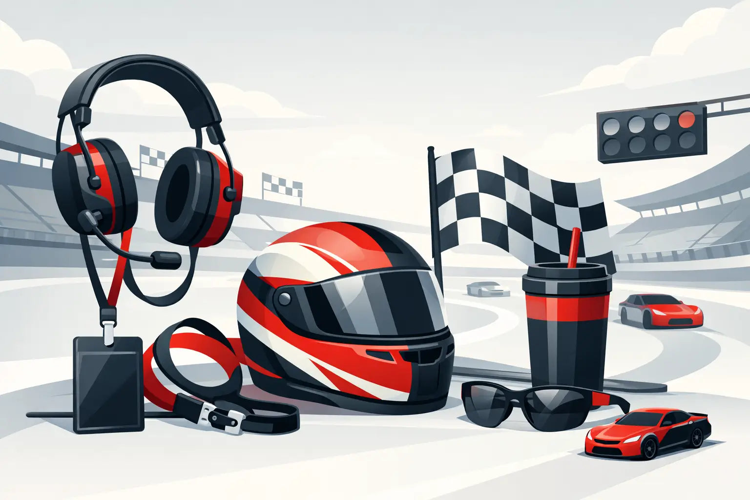 Premium Race Fan Accessories That Go the Distance