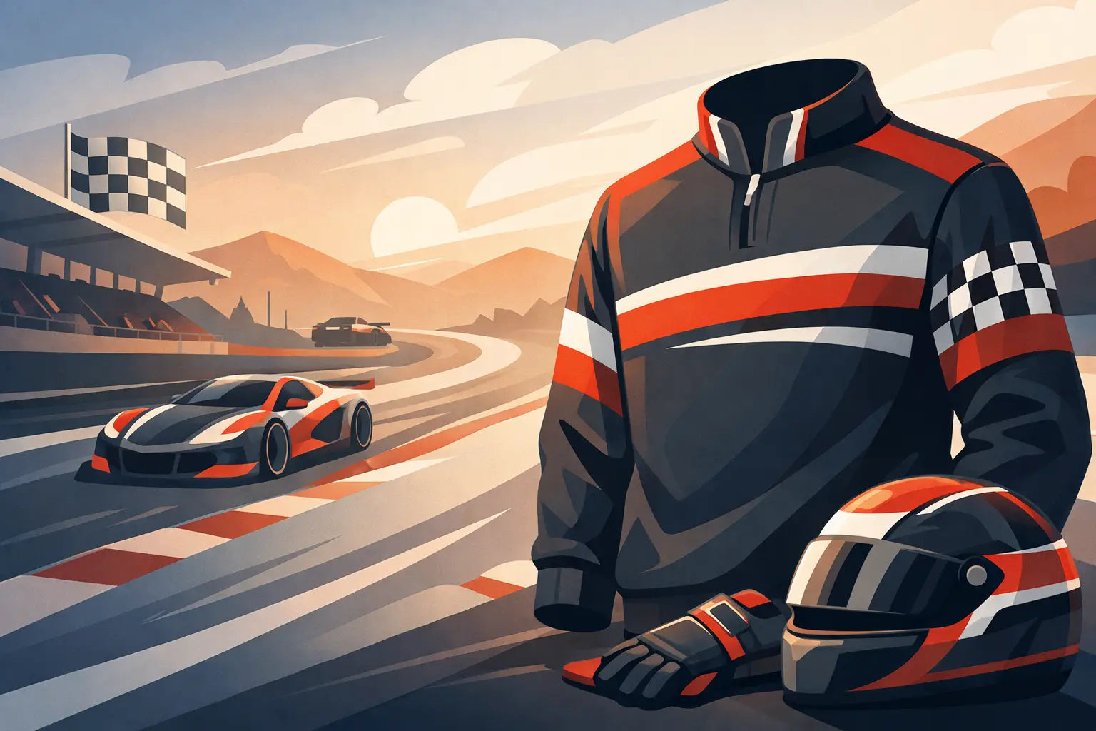 Premium Motorsport Sweatshirts That Wear Fast