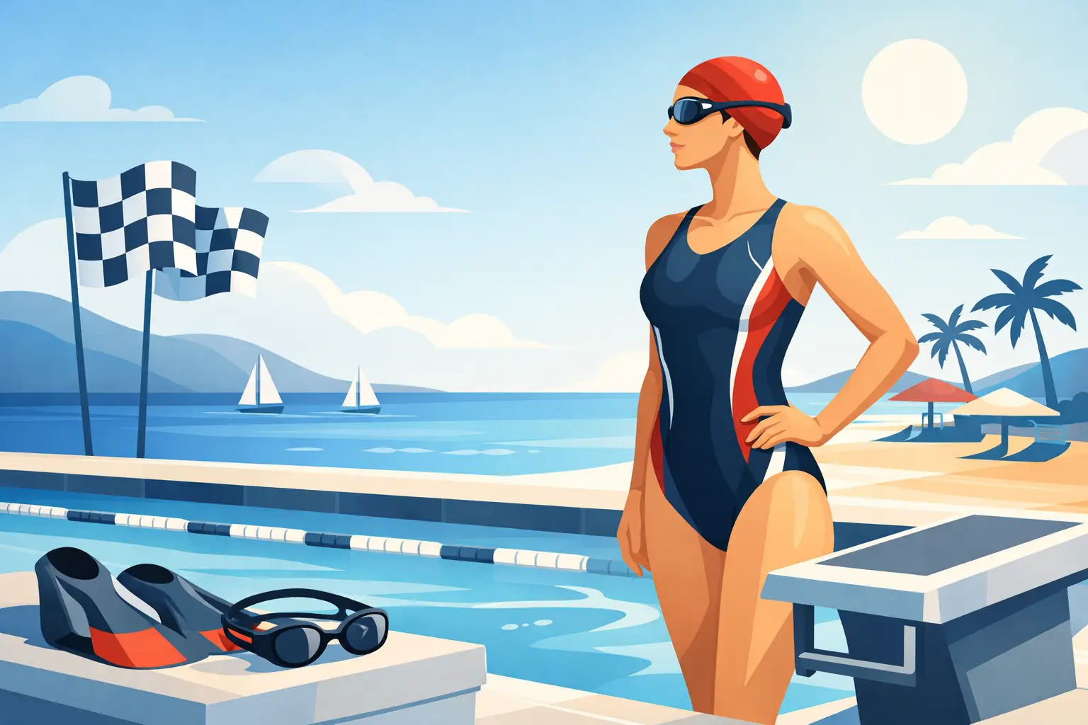 Racing Inspired Swimwear That Wins Summer