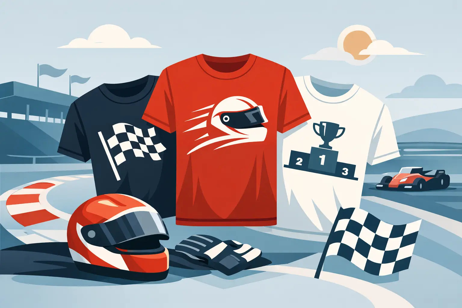 Driver Slogan T Shirts for Every Race Weekend