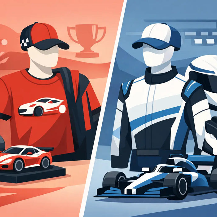 Motorsport Merch vs Team Gear: What Fits You?