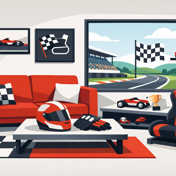 Motorsport Themed Home Decor That Feels Race-Day Ready