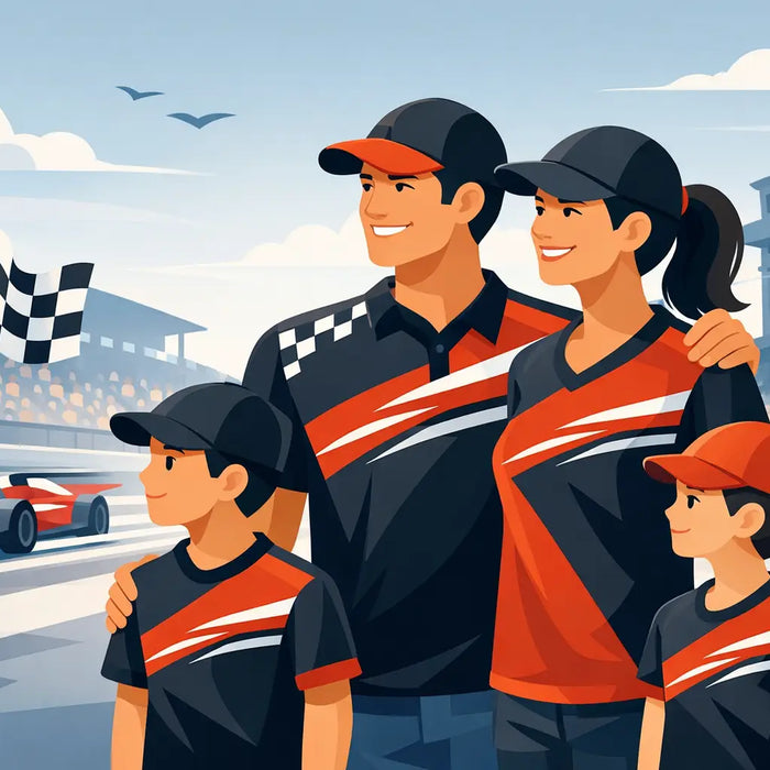 Matching Racing Family Shirts That Feel Race-Day Ready
