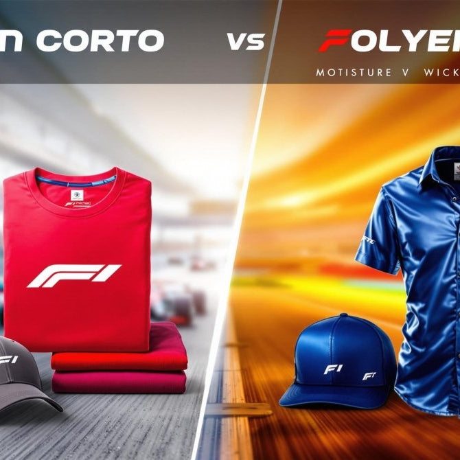 Cotton vs Polyester: Best Fabric for F1 Merchandise - FormulaFanatics