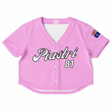 PIA81 - Pink - Cropped Jersey - FormulaFanatics
