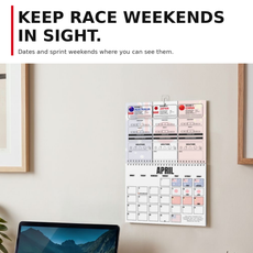 2027 Formula Fanatics Race Schedule | Wall Calendars