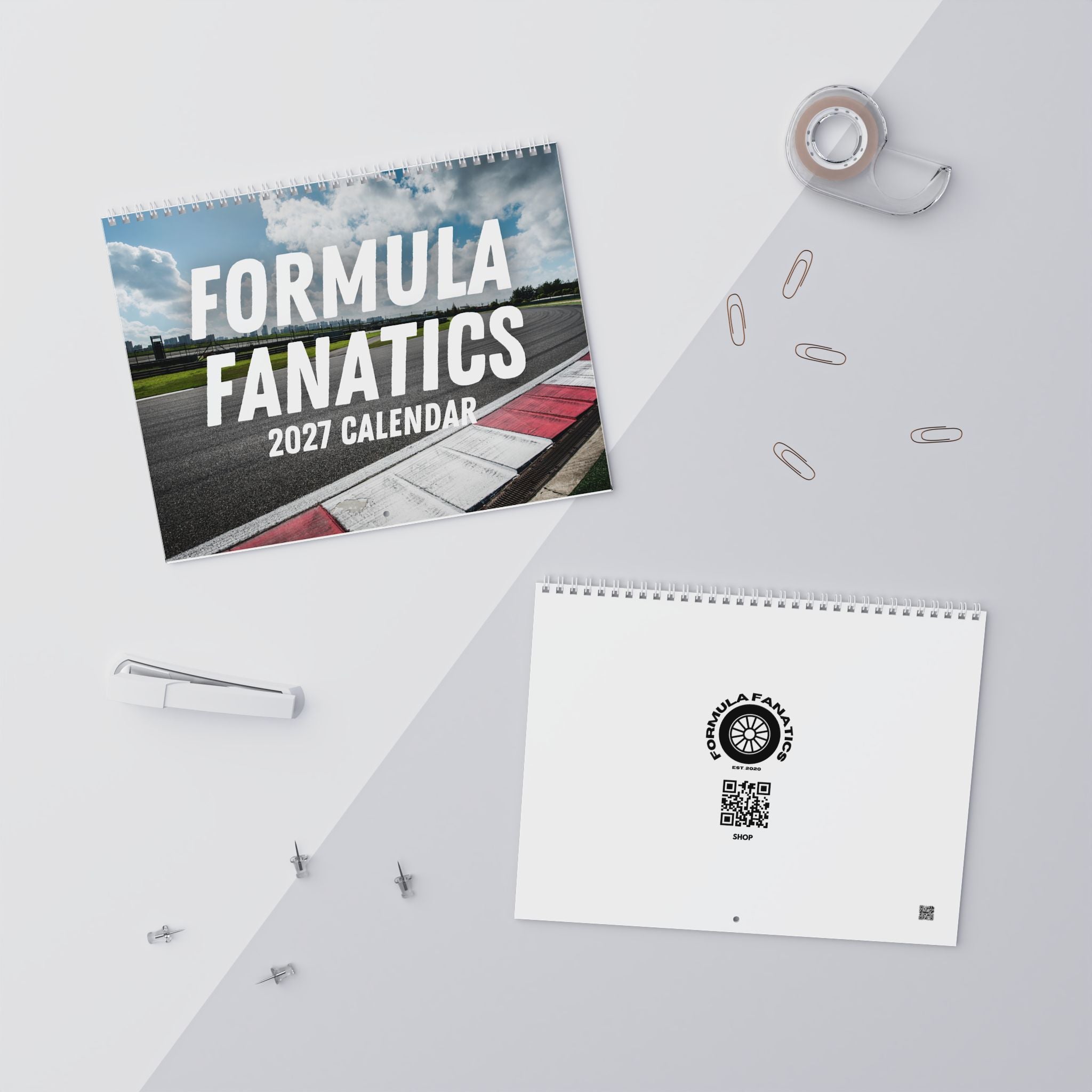 2027 Formula Fanatics Race Schedule | Wall Calendars