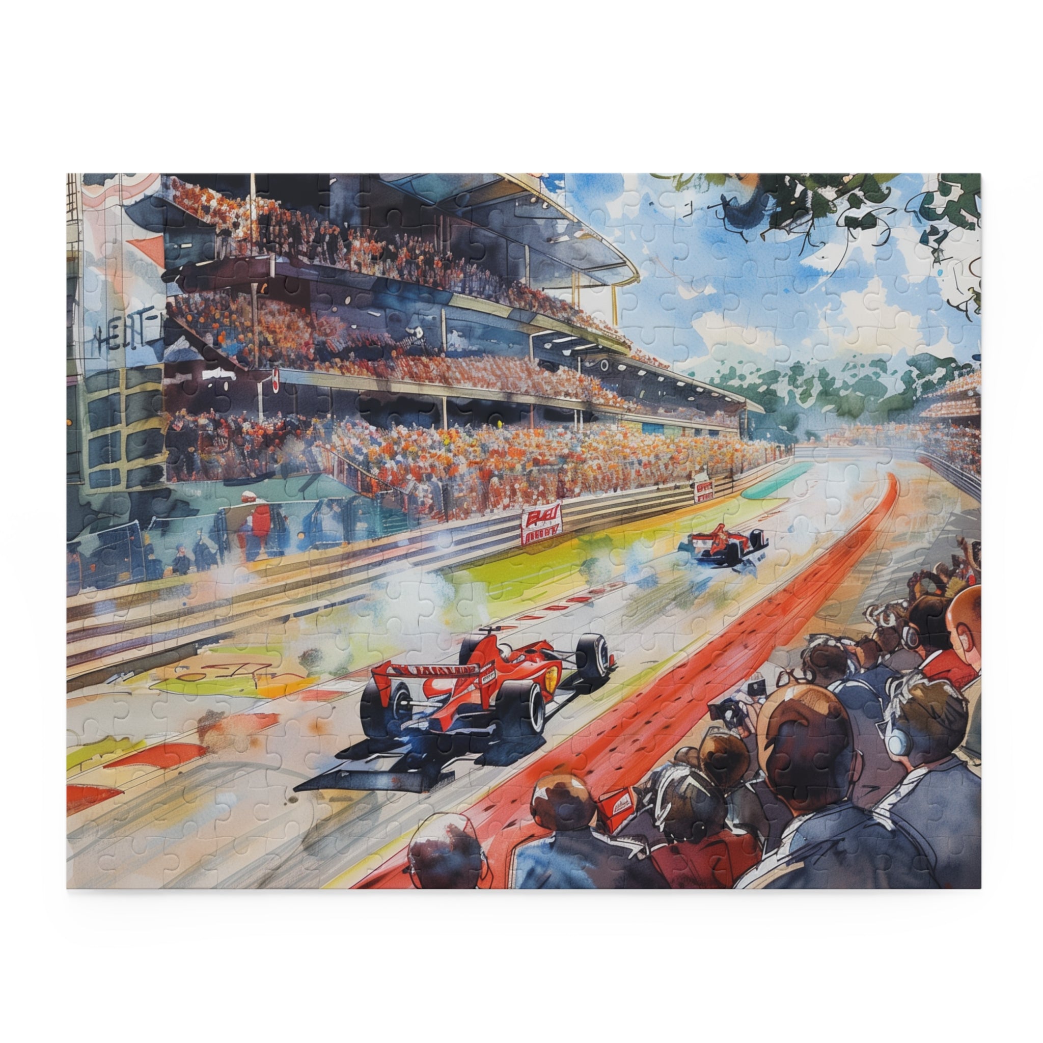 Race Day Puzzle (120, 252, 500-Piece)