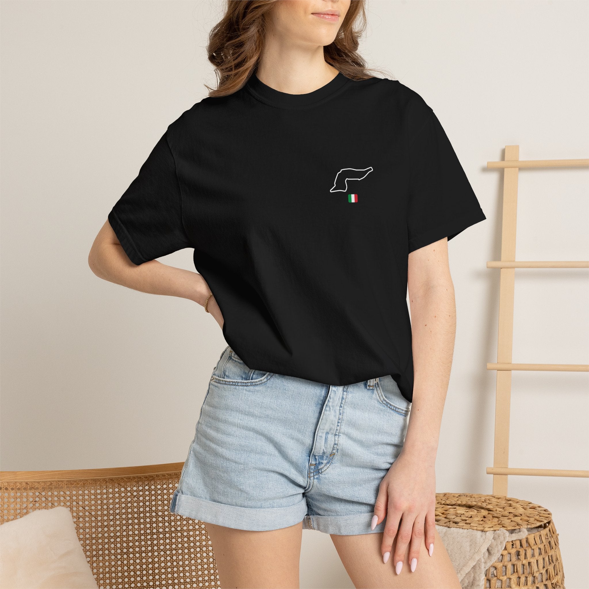 Track Collection | Emilia-Romagna | Unisex Garment-Dyed T-shirt
