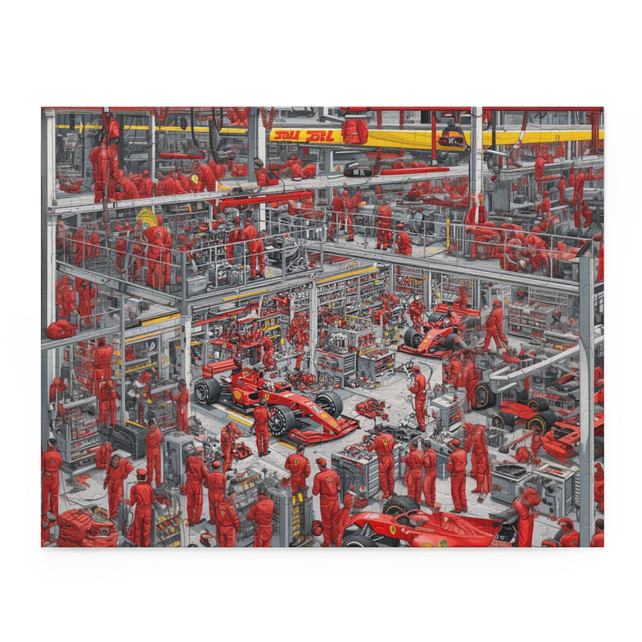 Formula Factory Puzzle (120, 252, 500-Piece)