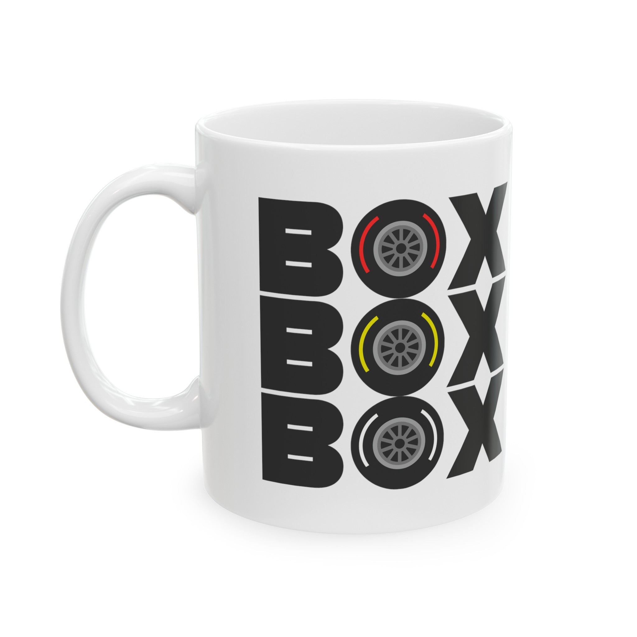 BOX BOX BOX Ceramic Mug 11oz