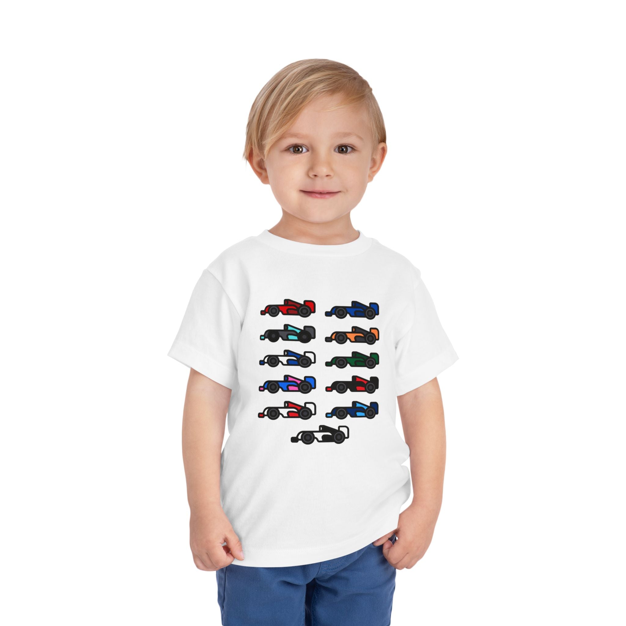 The Grid Toddler Short Sleeve Tee