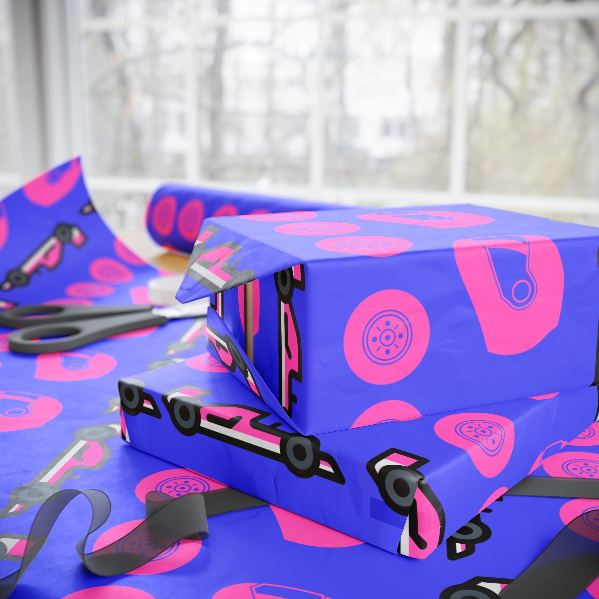 Alpine Livery Inspired Wrapping Paper