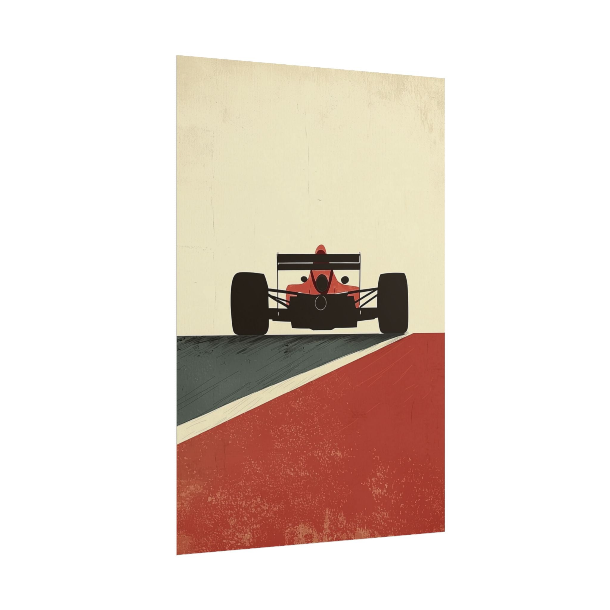 Vintage COTA Turn Racer Poster