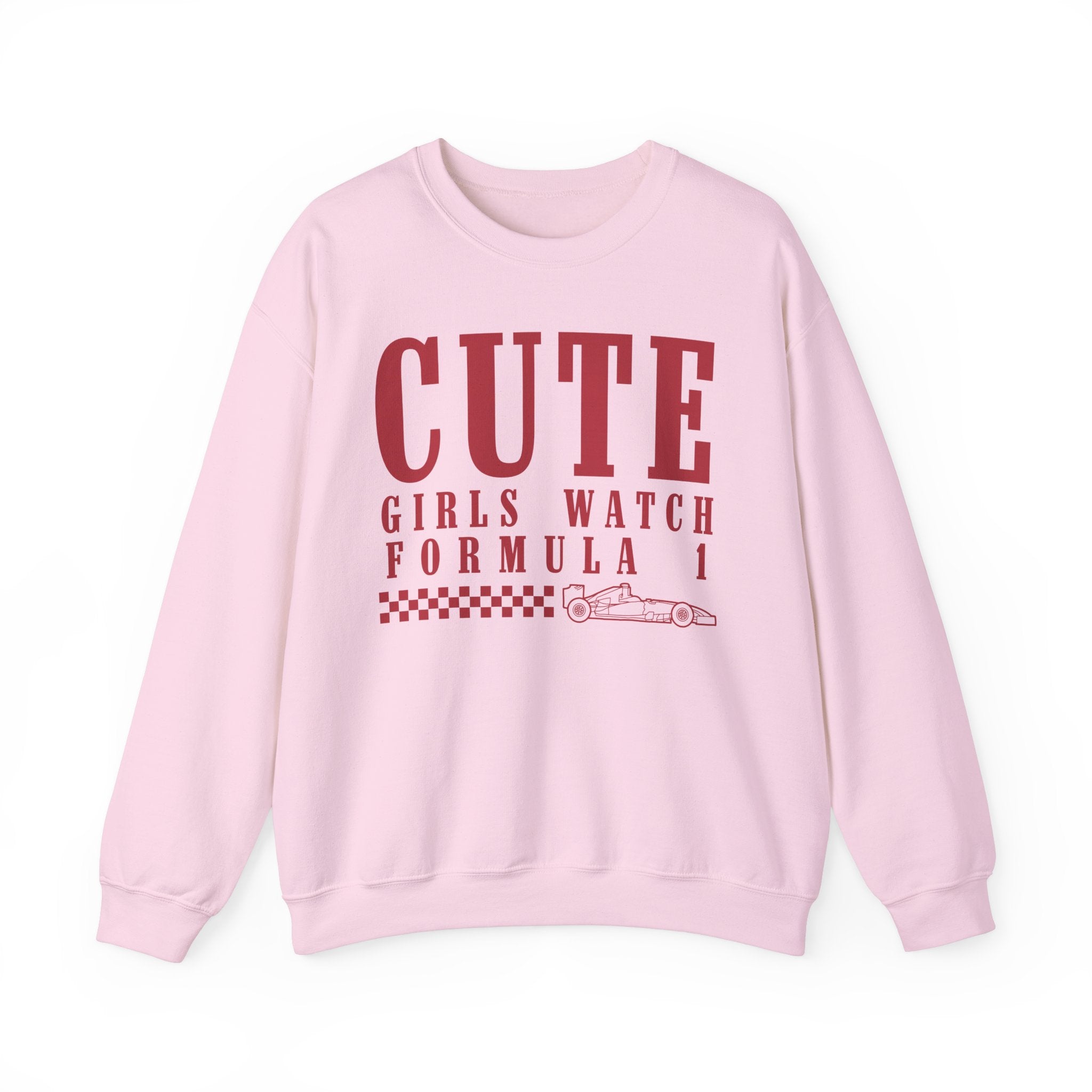 Cute Girls Watch F1 Crewneck Sweatshirt