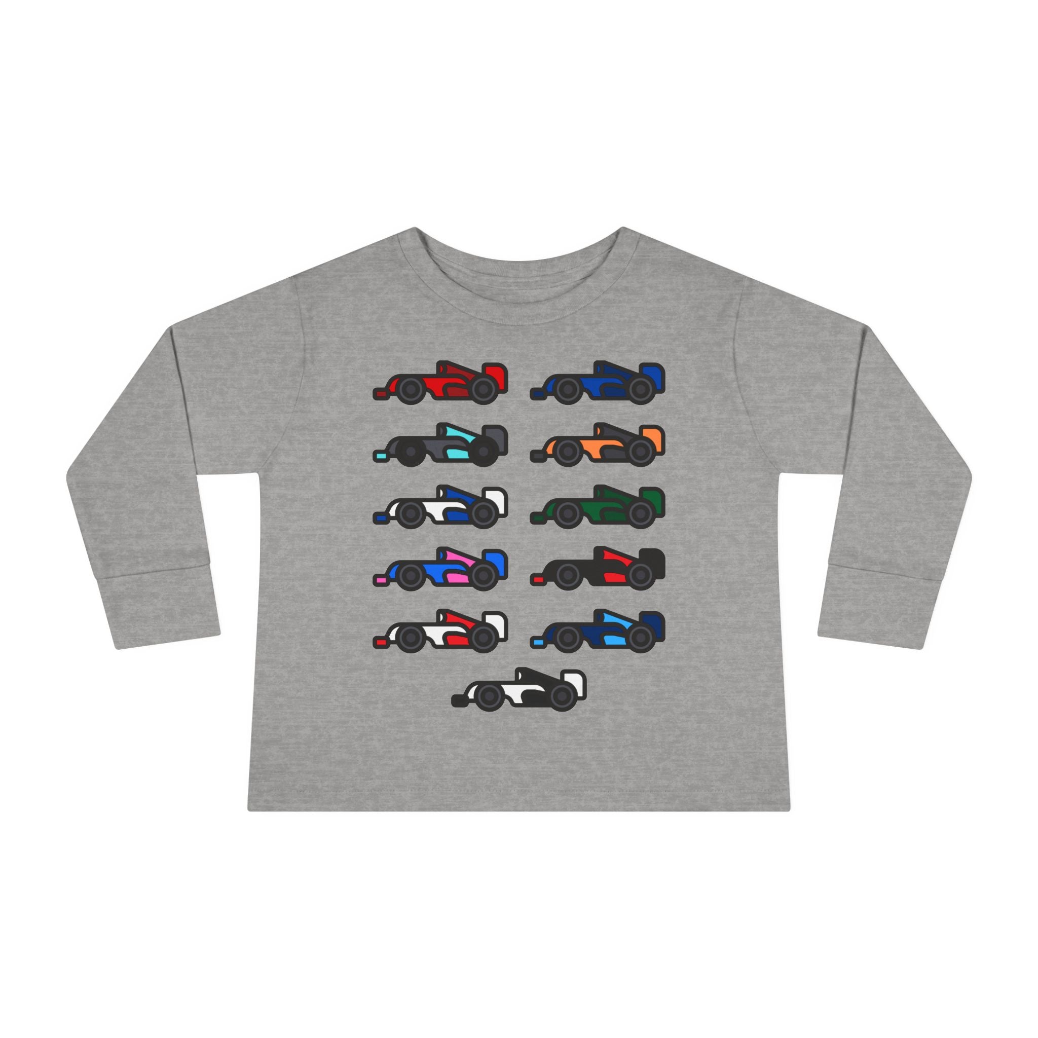 The Grid Toddler Long Sleeve Tee