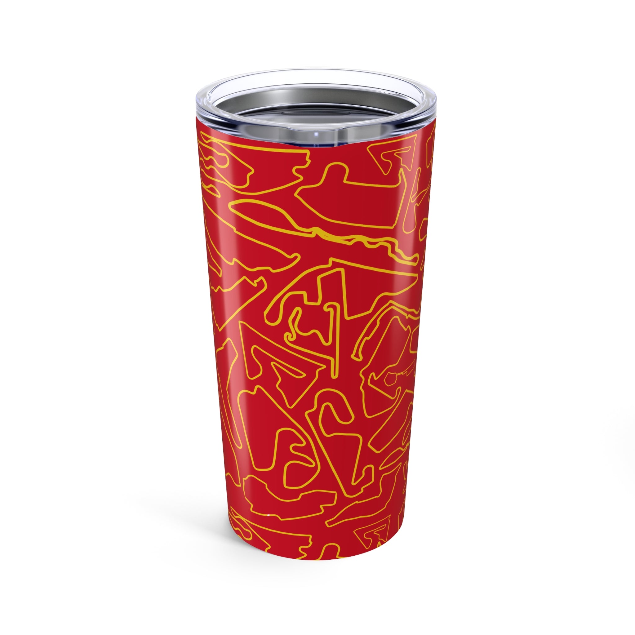 Circuit Sips | Red/Gold | Tumbler 20oz