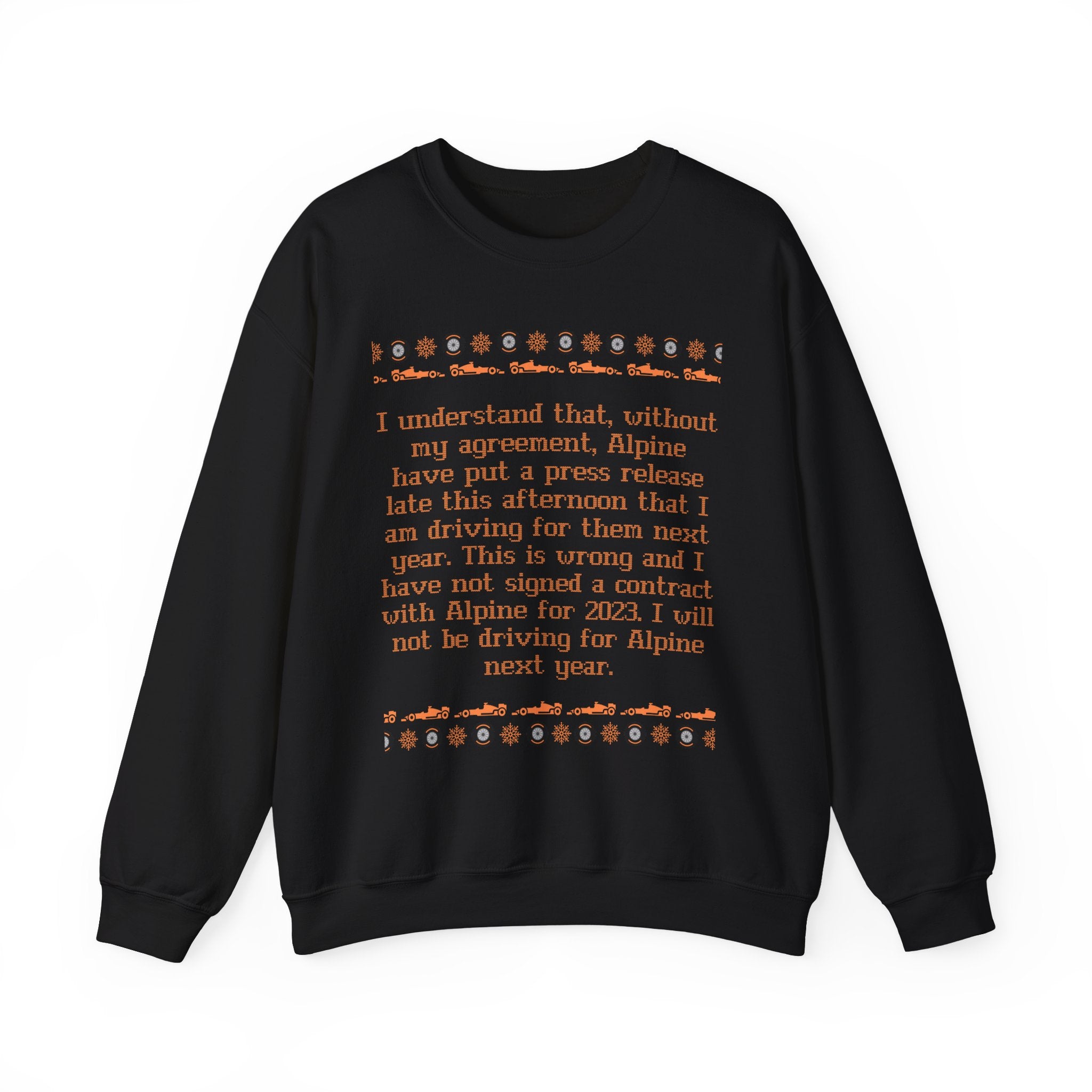 Piastri Tweet Holiday Crewneck Sweatshirt