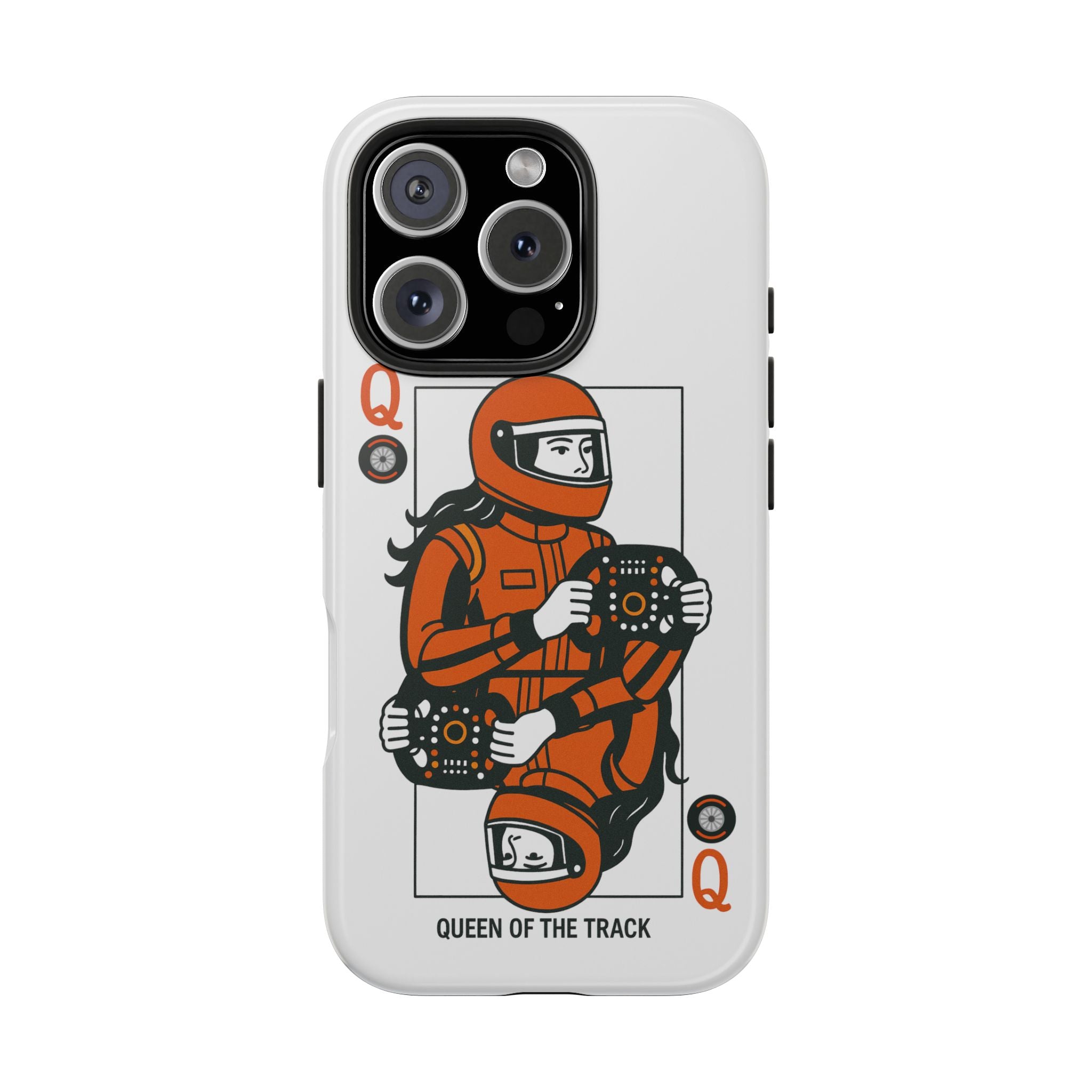 Queen of the Track |  Phone Case for Tough Protection