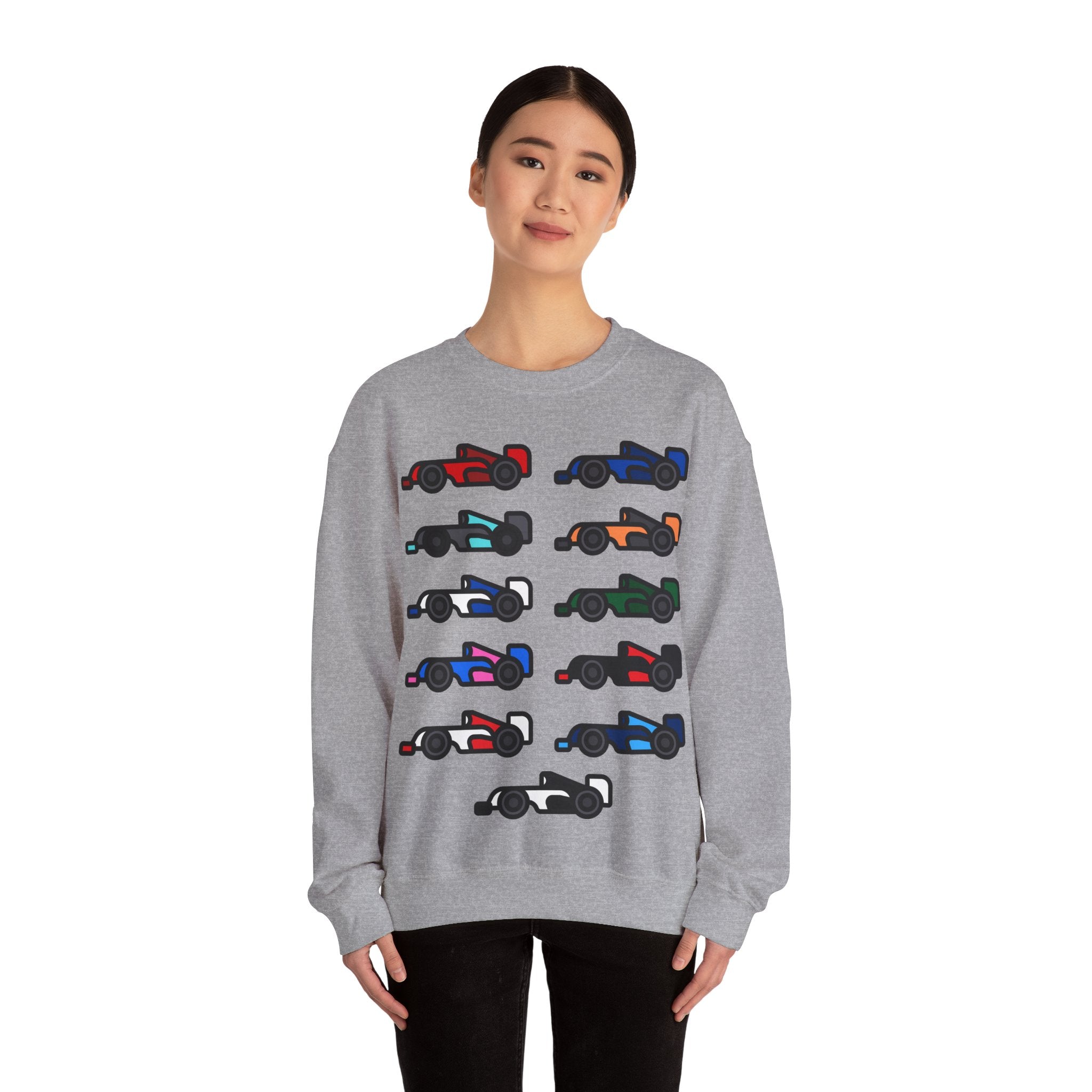 The Grid Heavy Blend™ Crewneck Sweatshirt