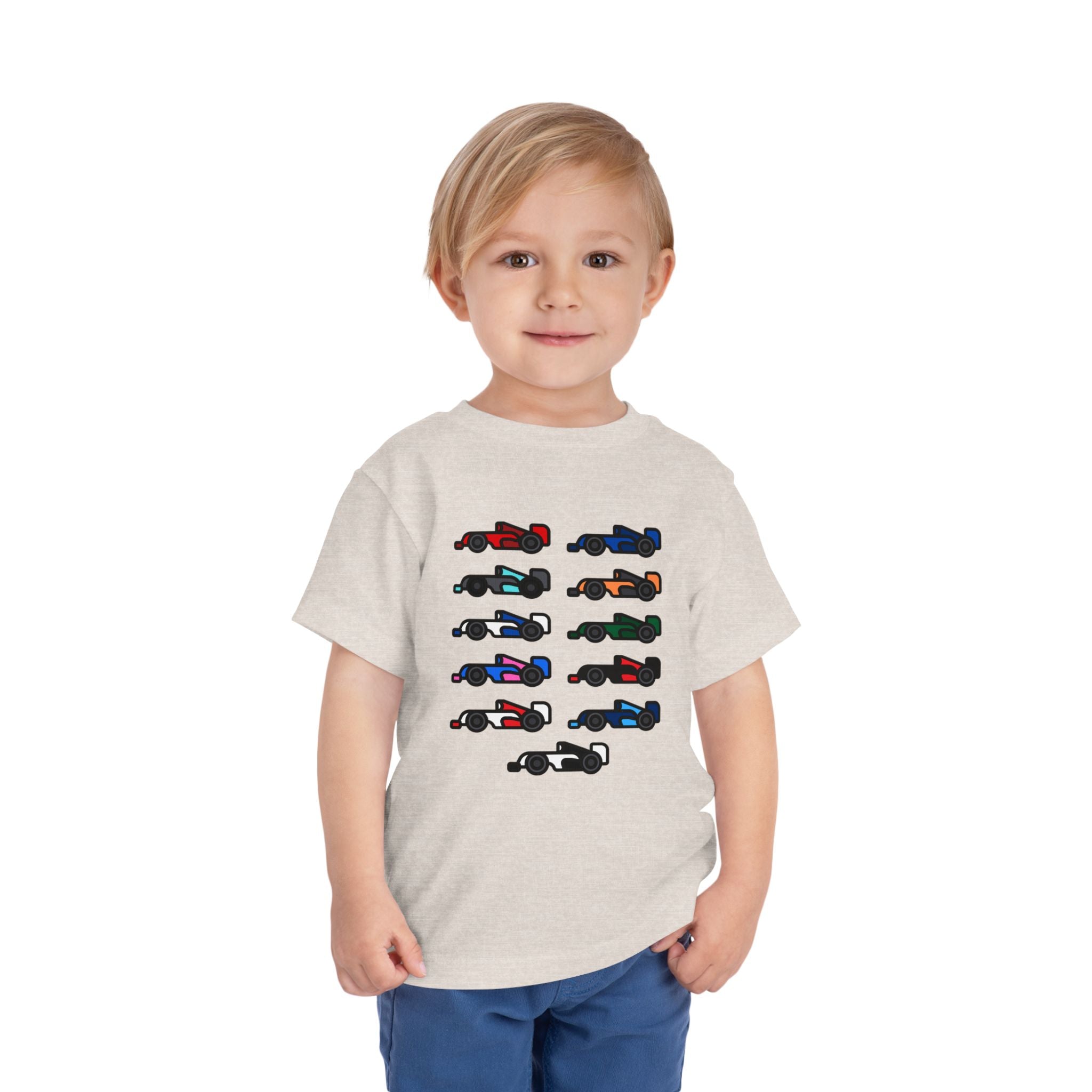 The Grid Toddler Short Sleeve Tee