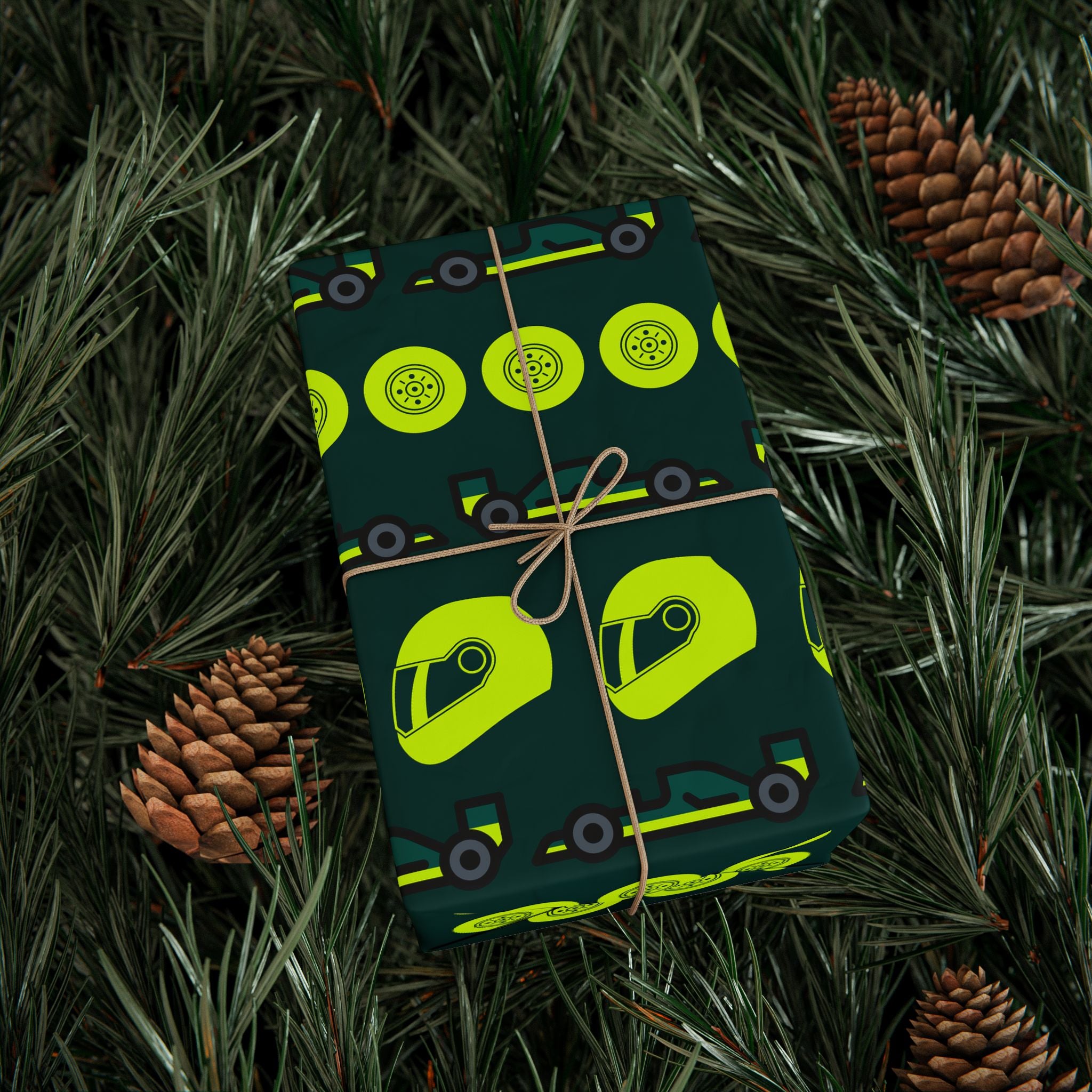 AMR Livery Inspired Wrapping Paper