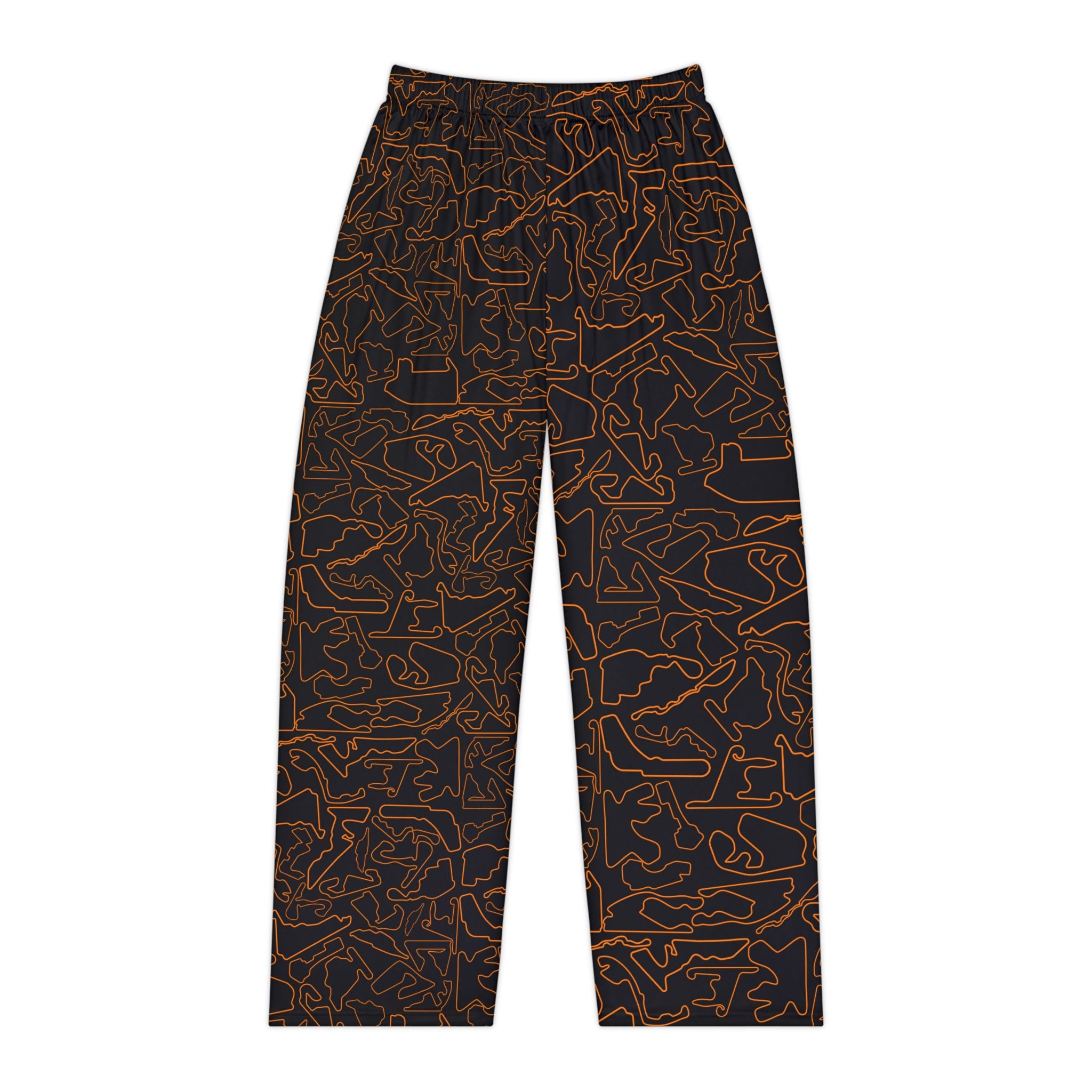 Fast Asleep Women's Pajama Pants - Orange/Black