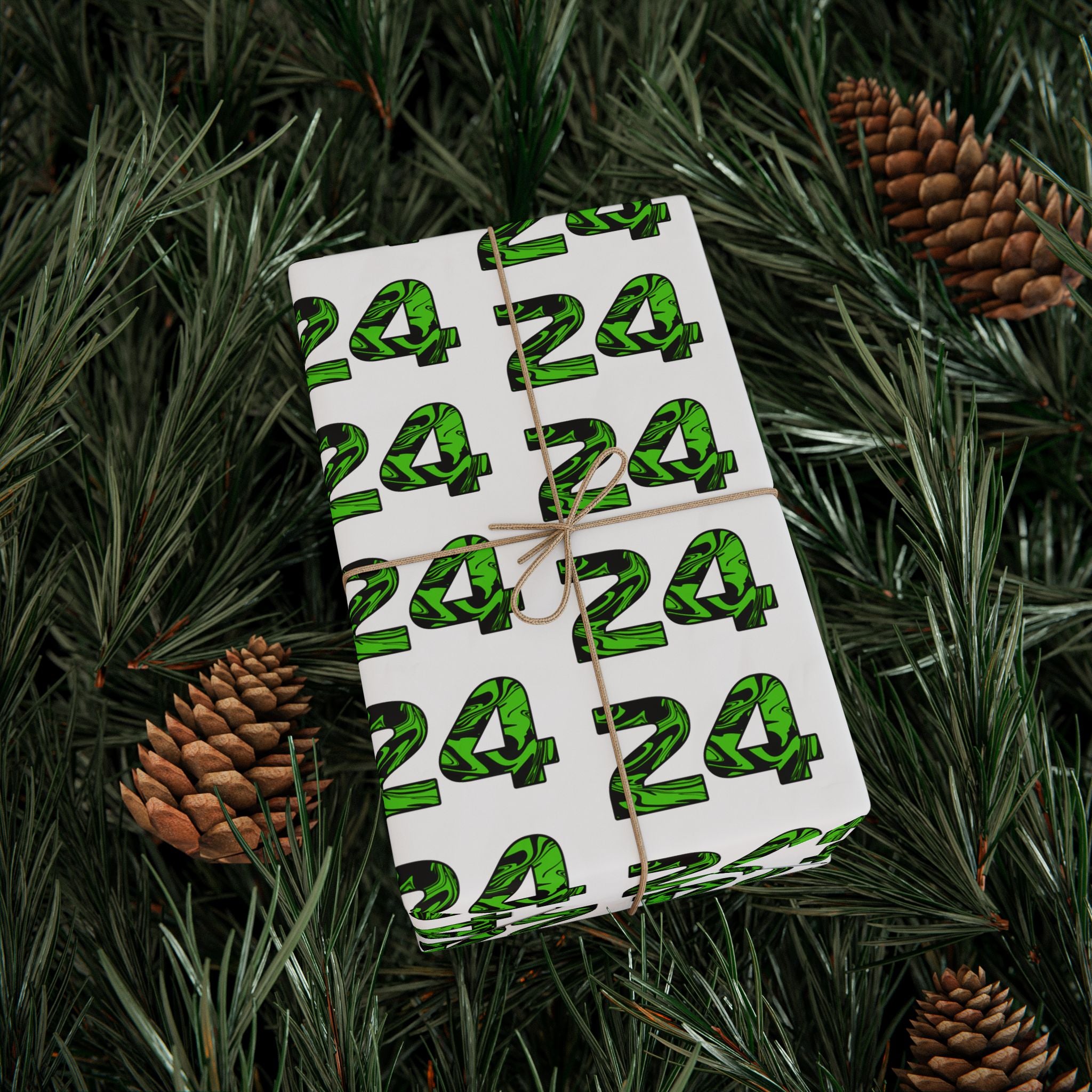 Livery Inspired "24" Wrapping Paper