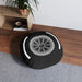 Motorsport Tire - White Tufted Floor Pillow, Round - FormulaFanatics