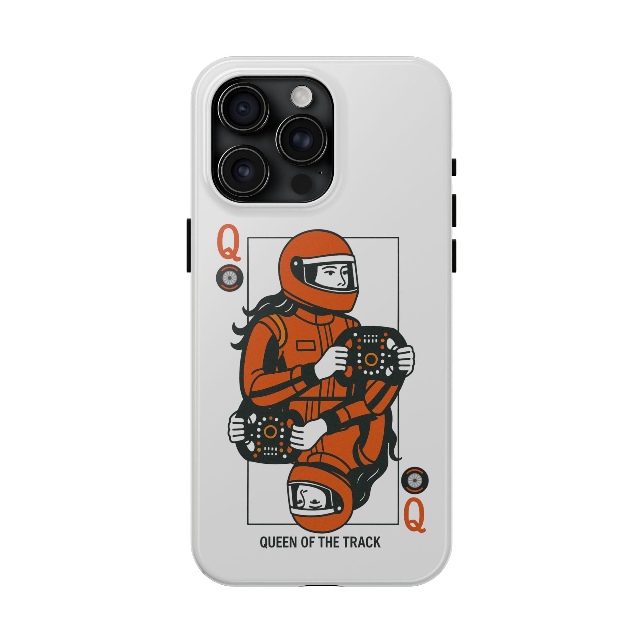 Queen of the Track |  Phone Case for Tough Protection