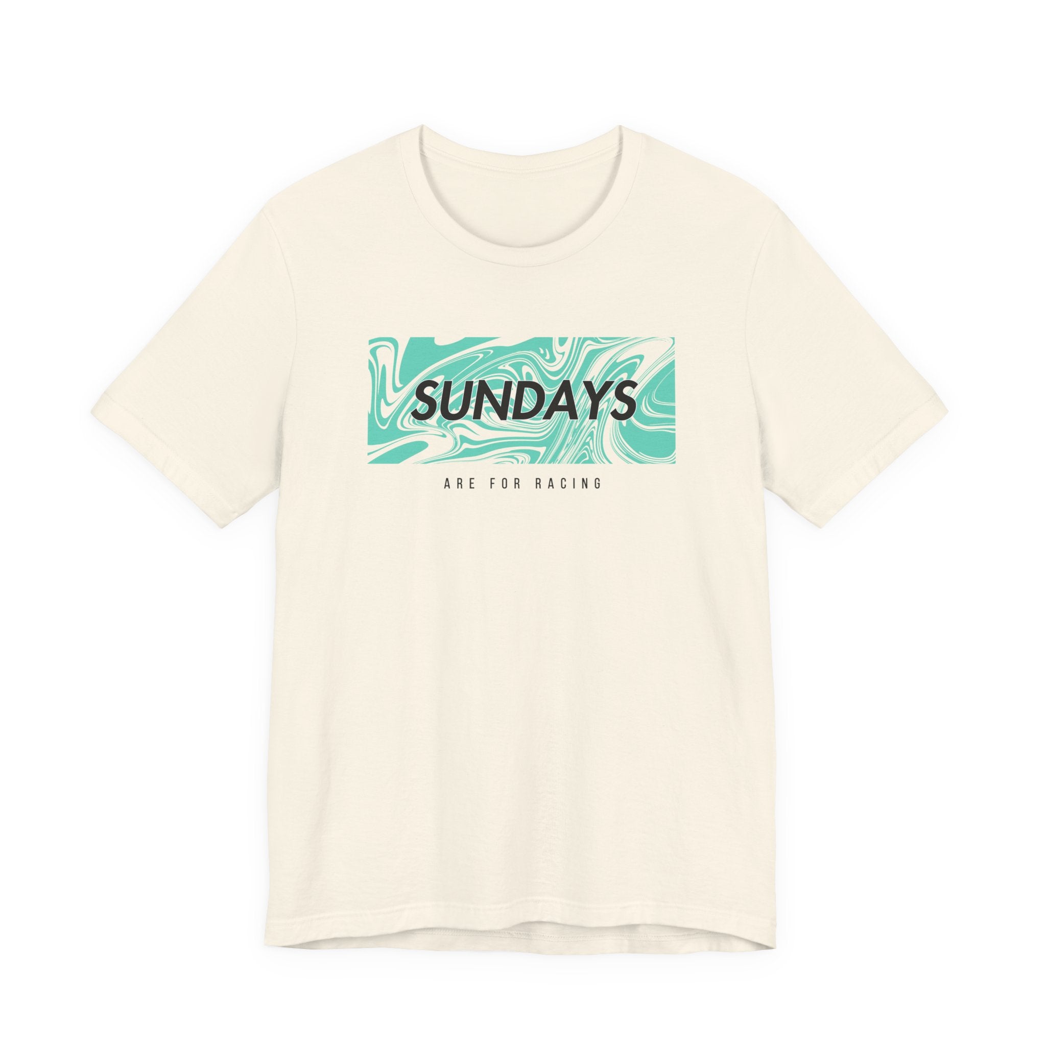 Sundays Are For Racing | Teal | T-Shirt