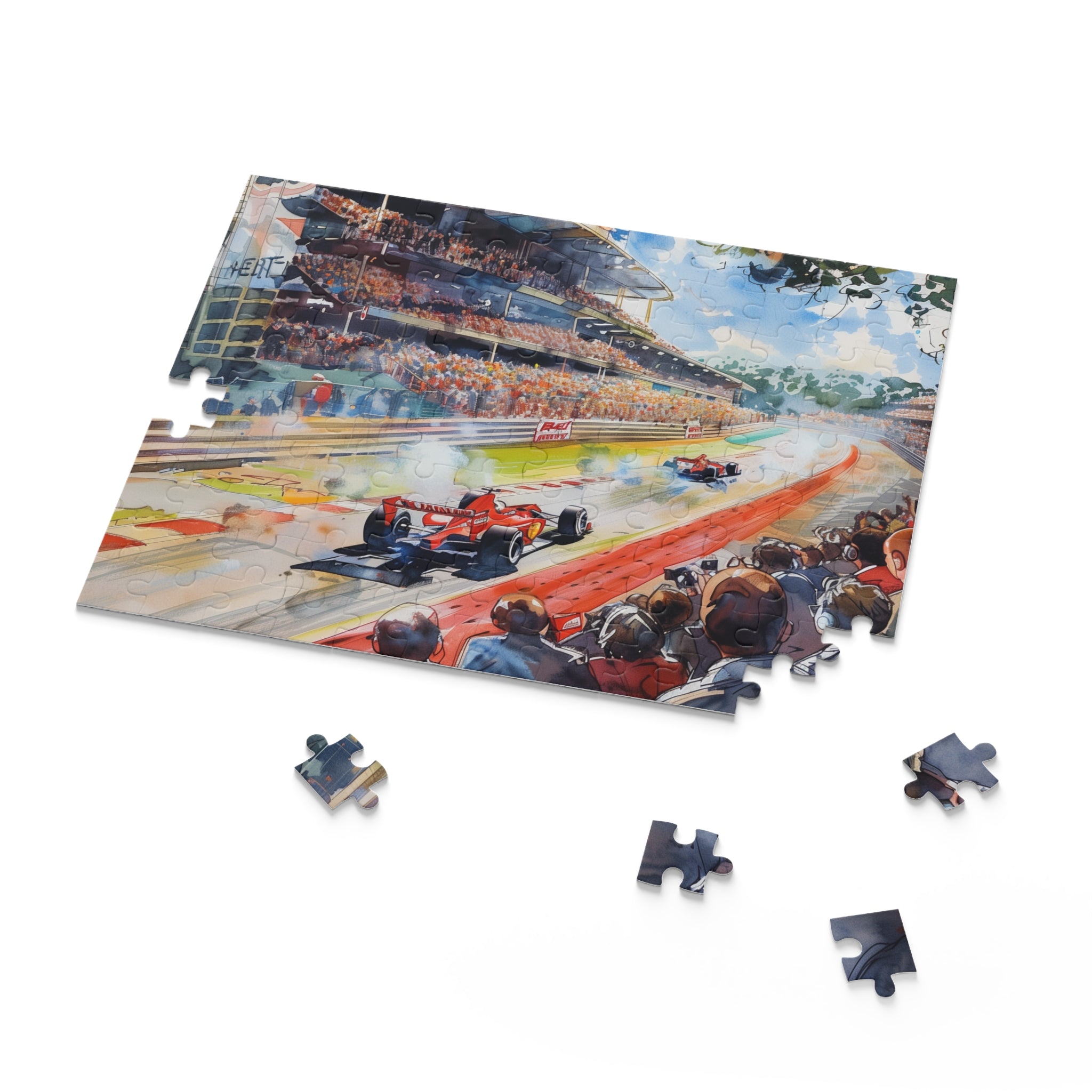 Race Day Puzzle (120, 252, 500-Piece)