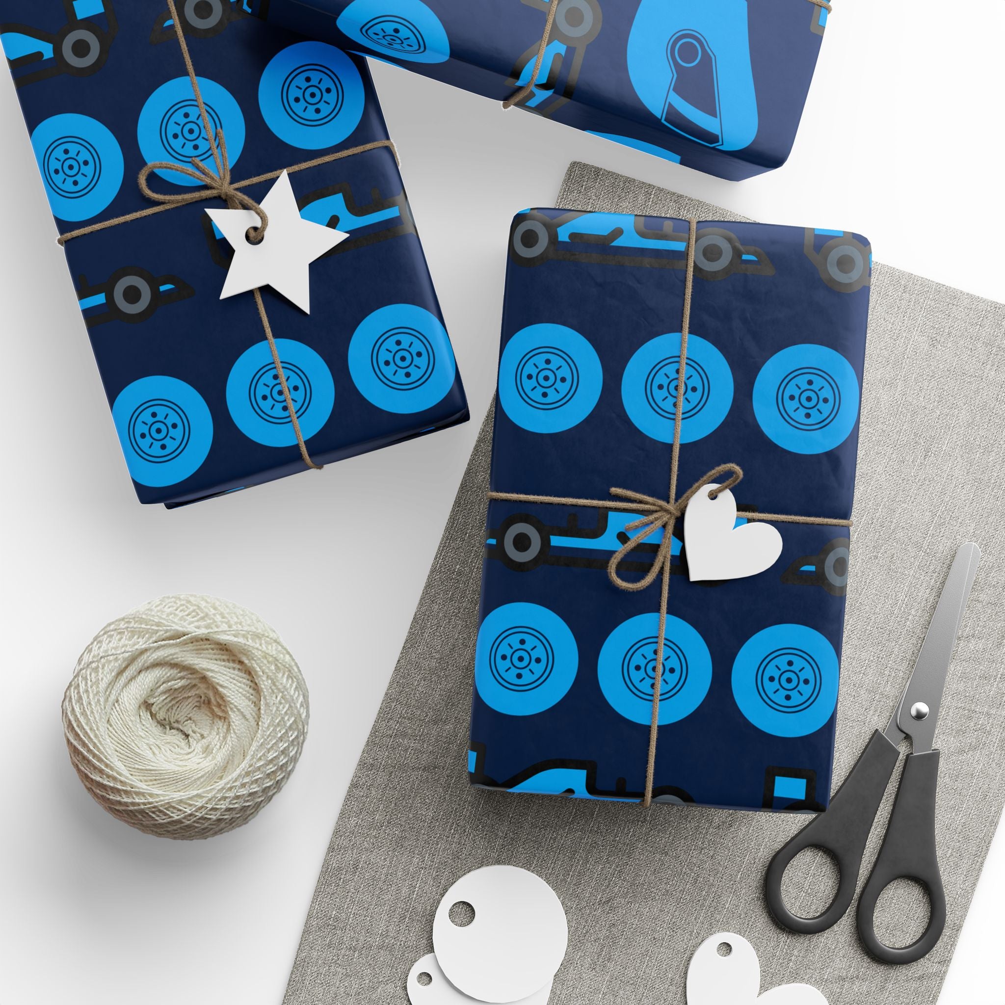 Williams Livery Inspired Wrapping Paper