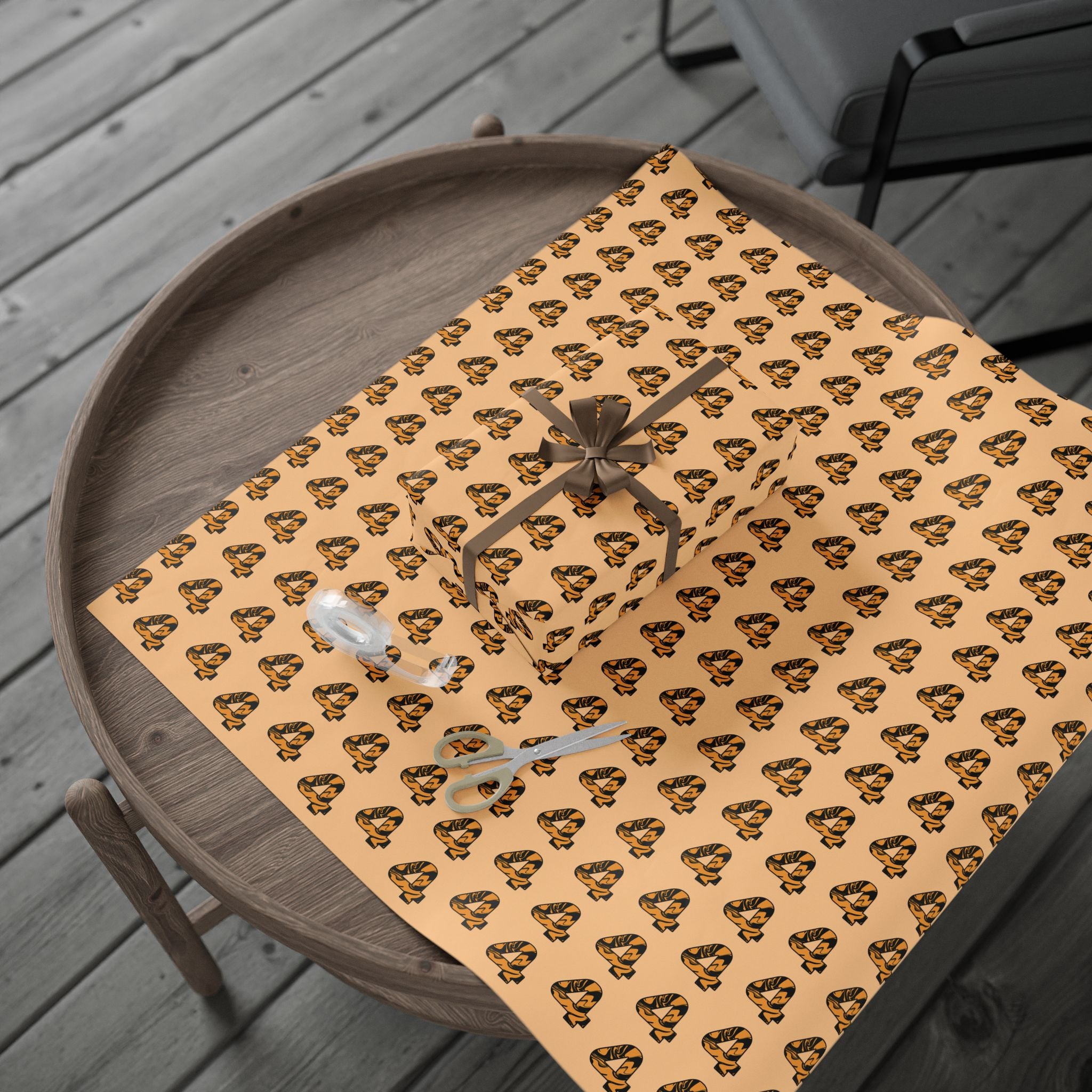 Livery Inspired "4" Wrapping Paper