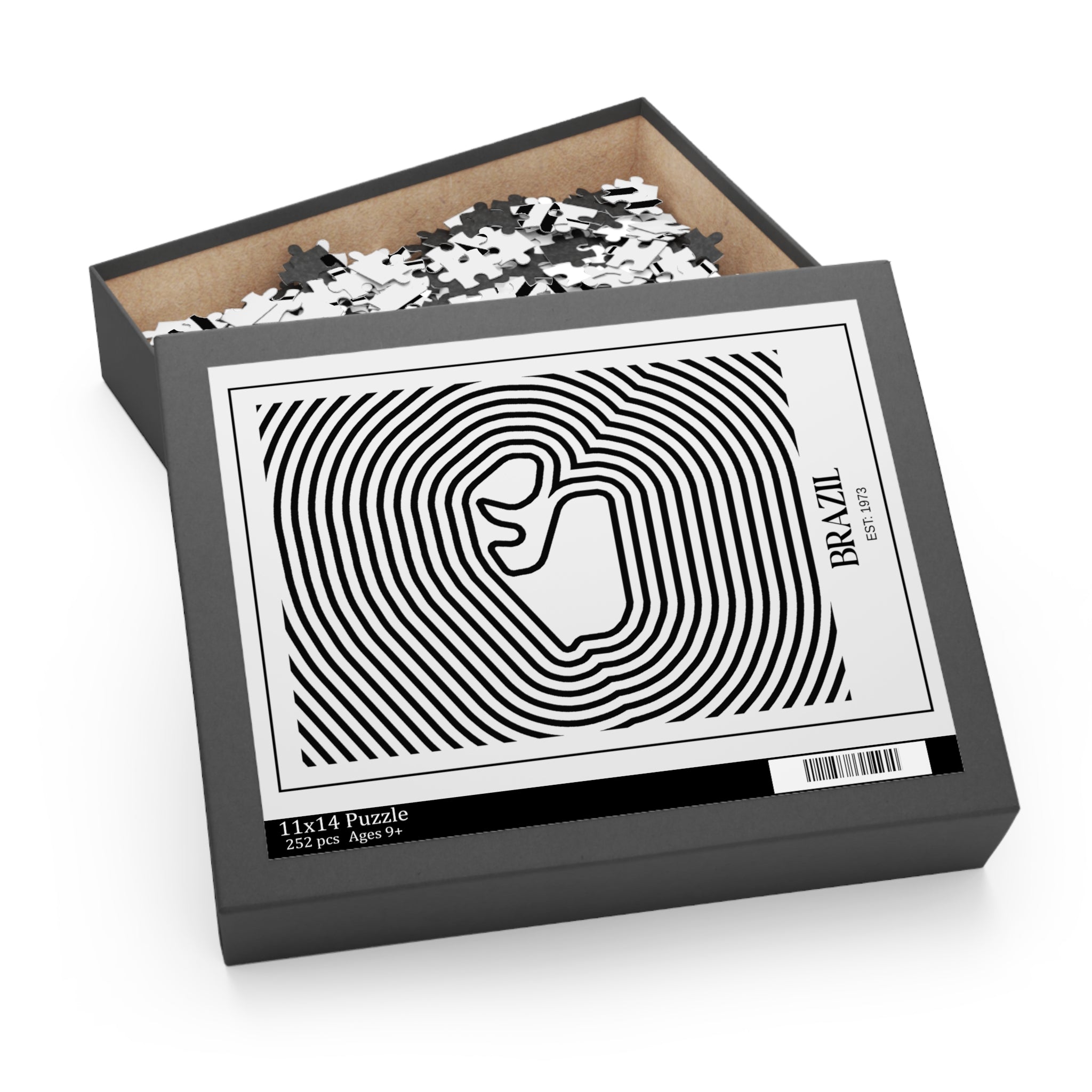Brazil | Circuit Contours Puzzle (252, 500-Piece)