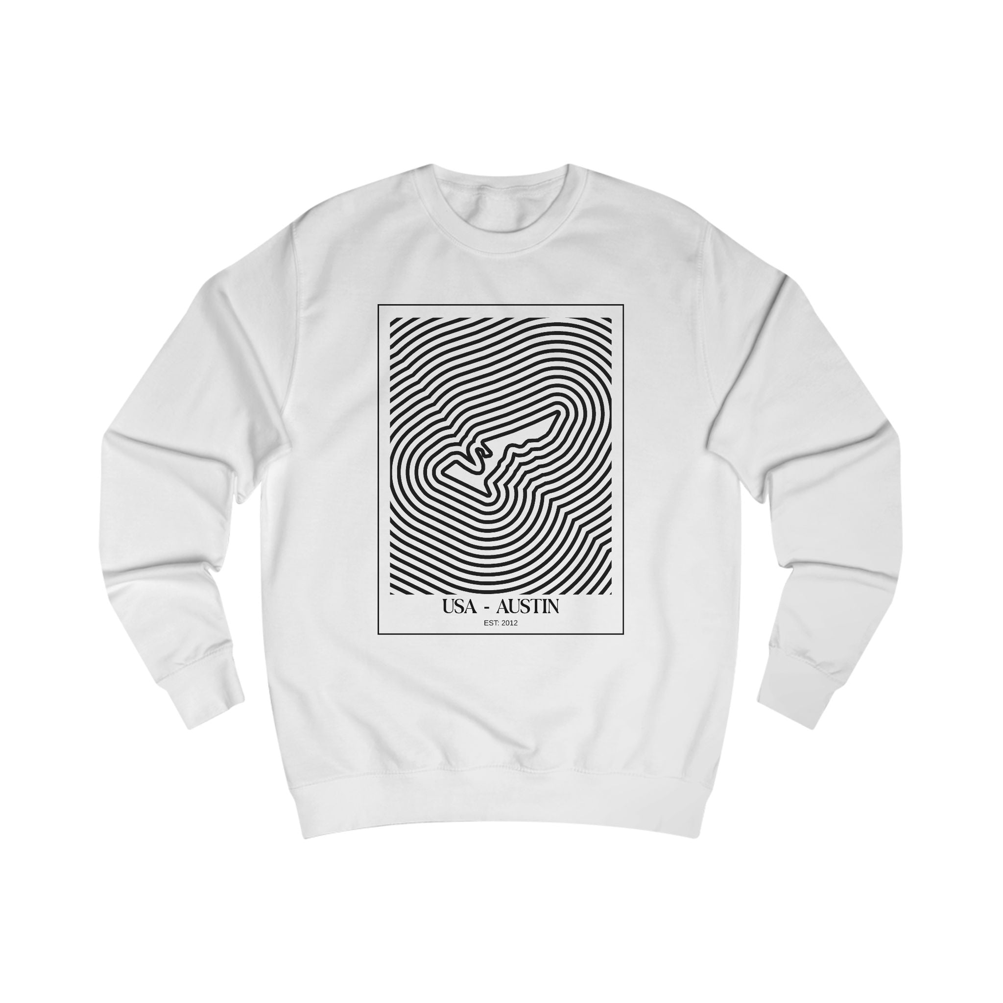 USA - Austin | Circuit Contours | Sweatshirt