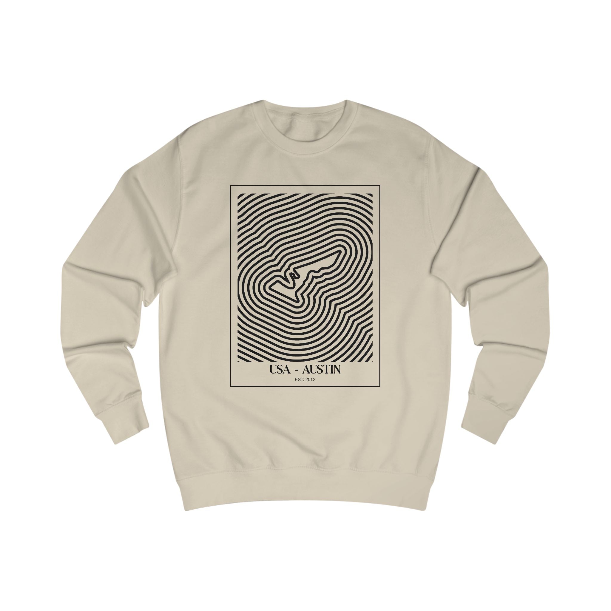 USA - Austin | Circuit Contours | Sweatshirt