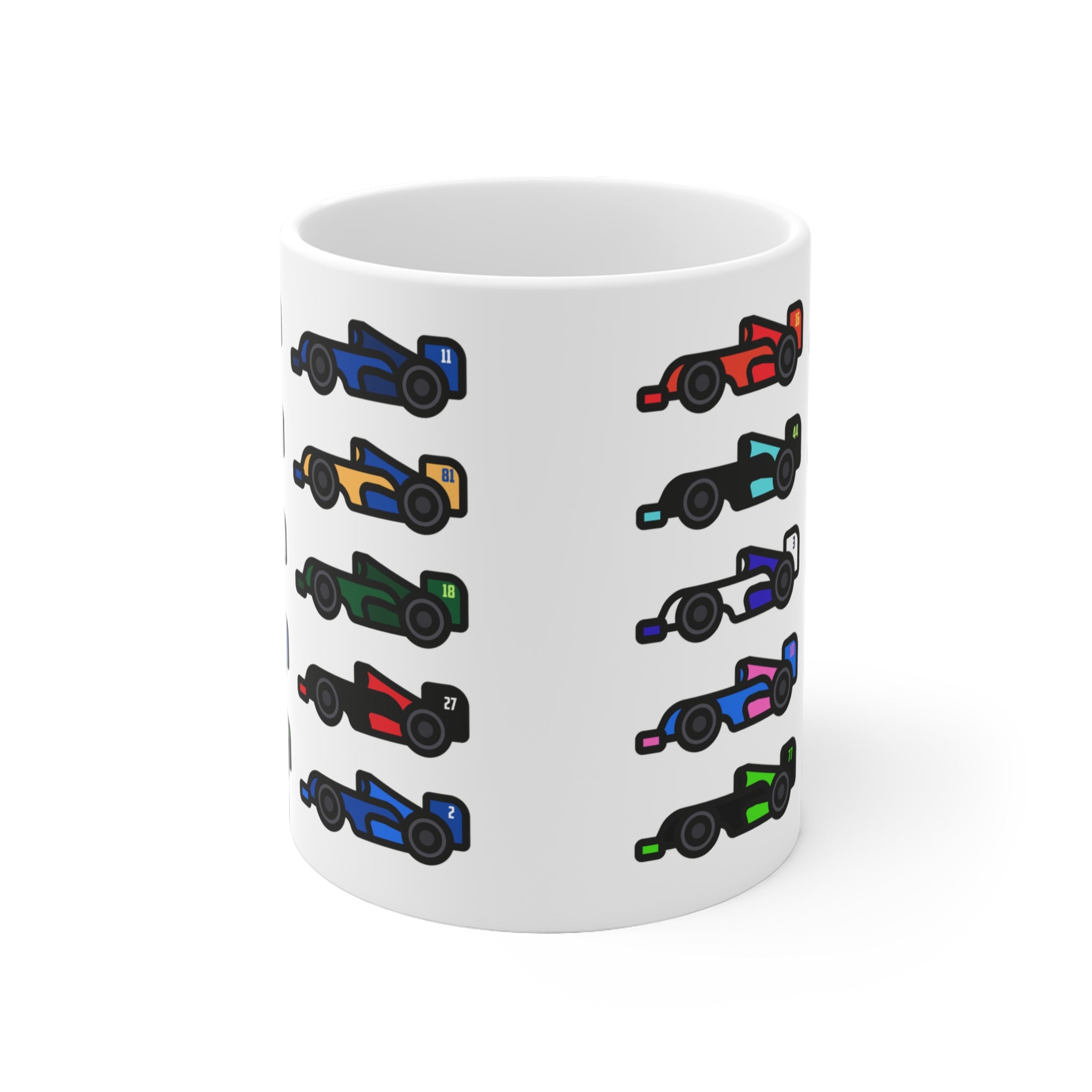 Copy of The Grid White Ceramic Mug 15oz