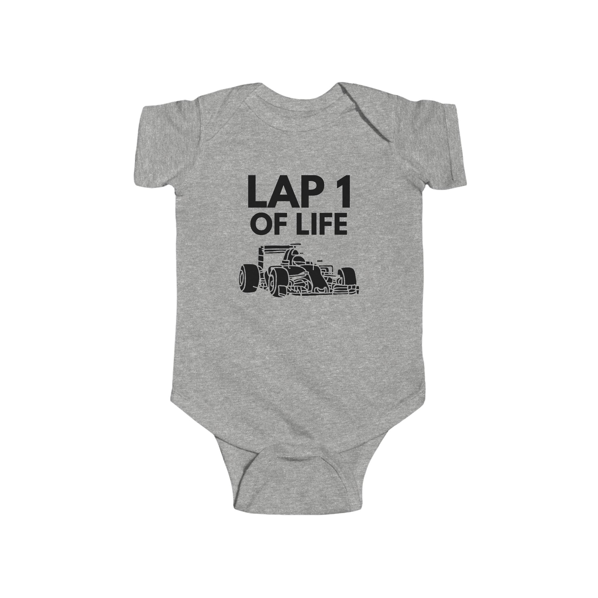 Lap 1 of Life | Infant Bodysuit Onesie | Formula Fanatics
