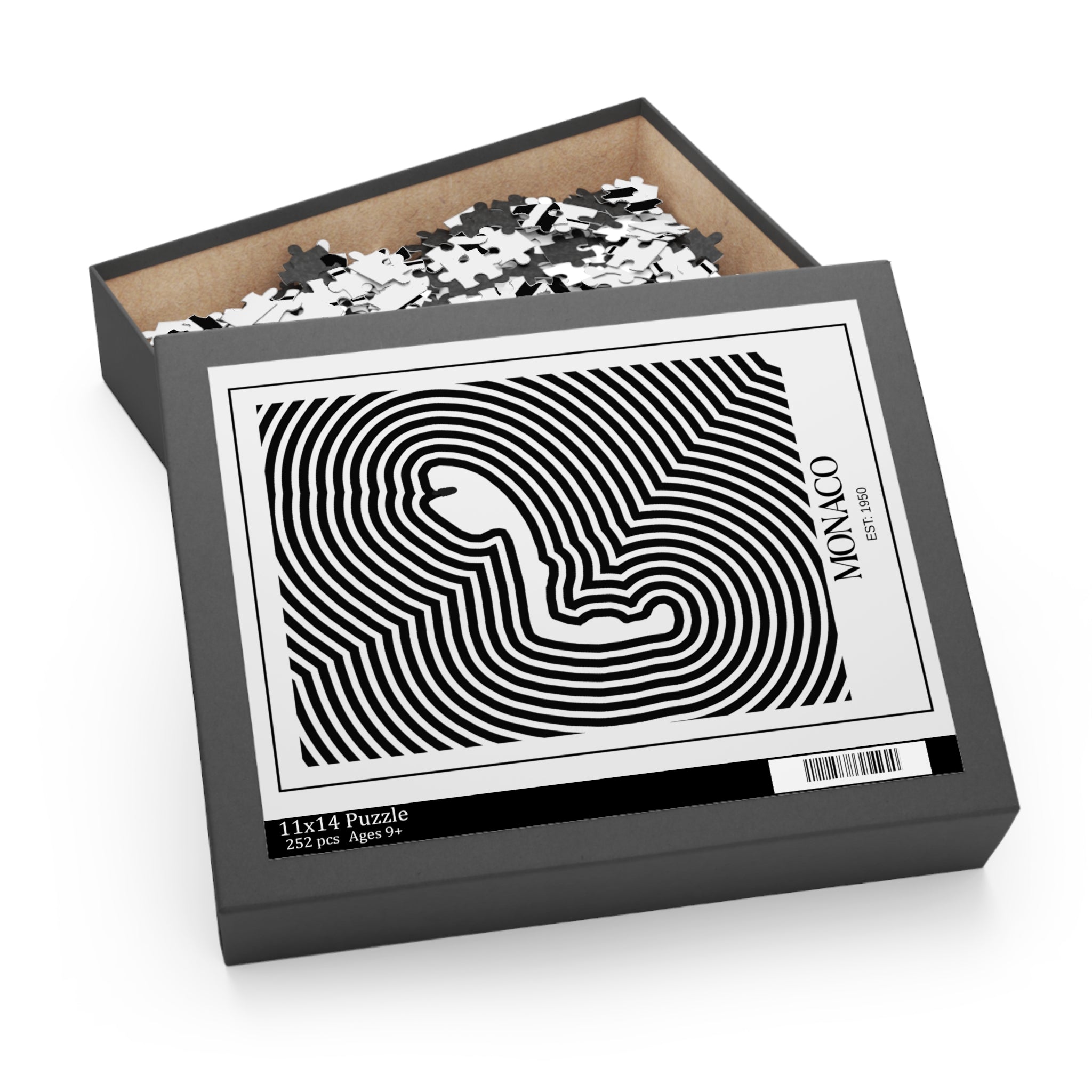 Monaco | Circuit Contours Puzzle (252, 500-Piece)
