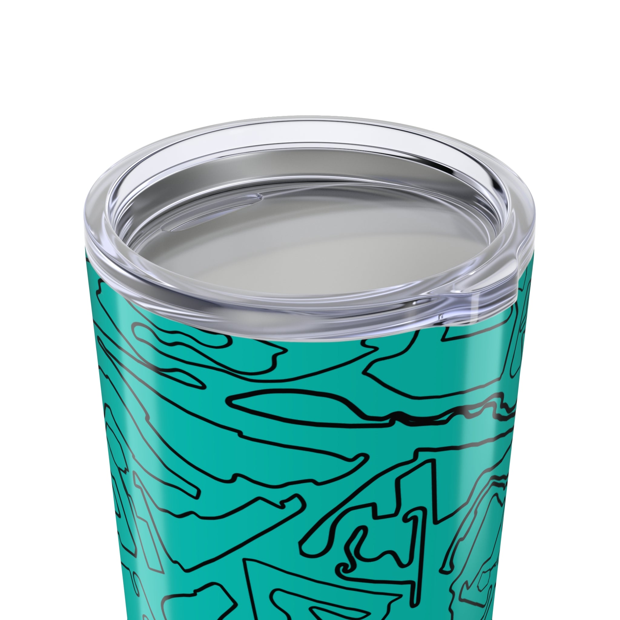 Circuit Sips | Teal/Black | Tumbler 20oz