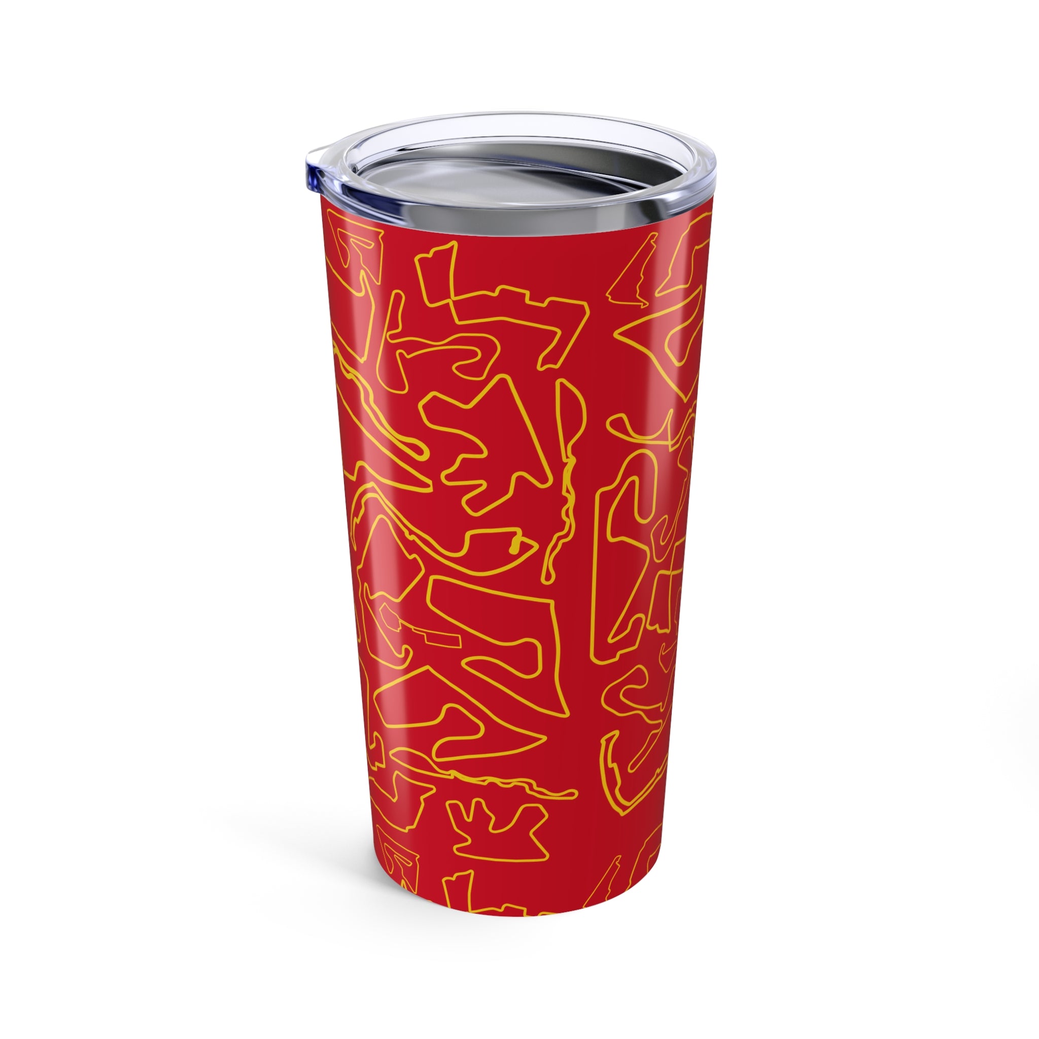 Circuit Sips | Red/Gold | Tumbler 20oz