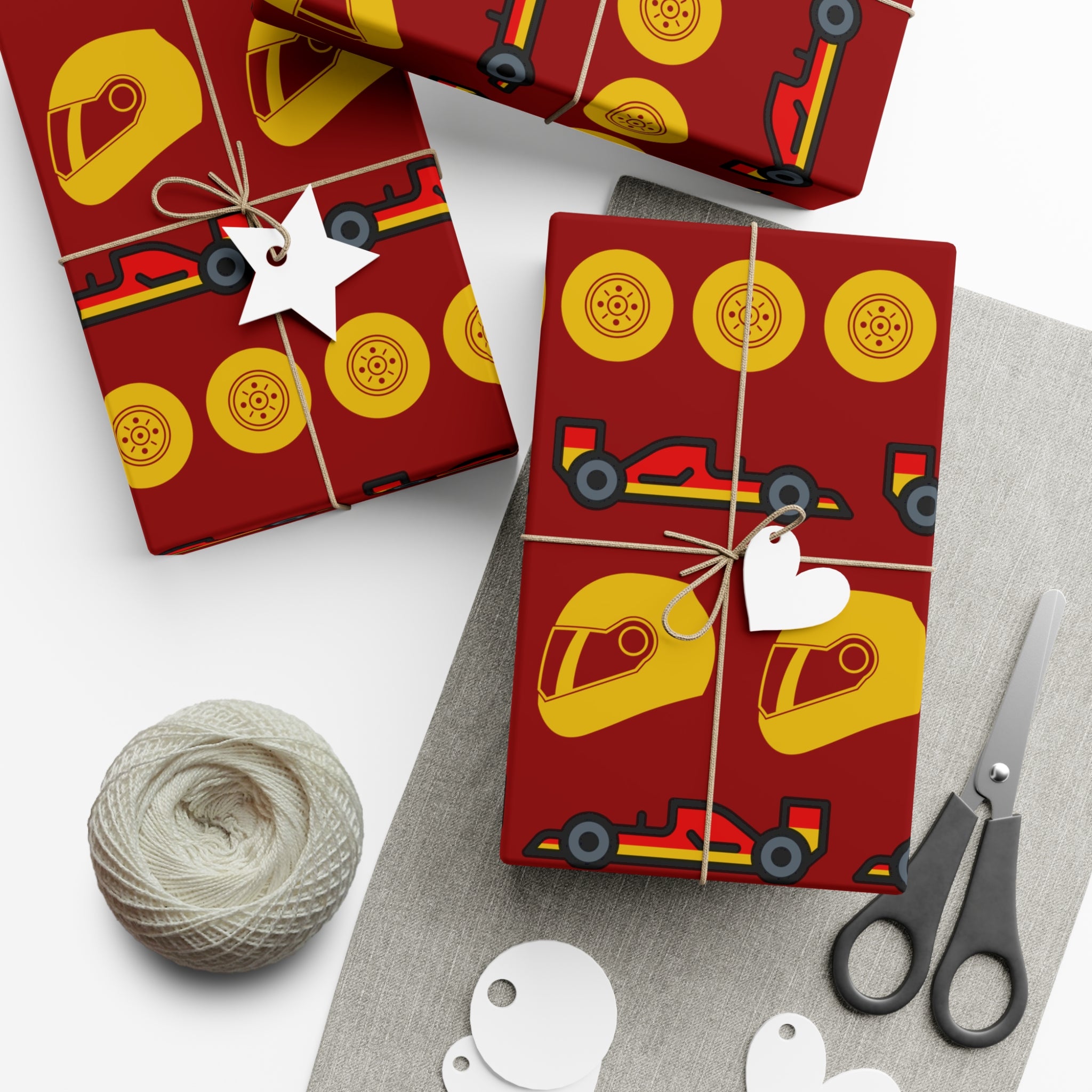 Tifosi Livery Inspired Wrapping Paper