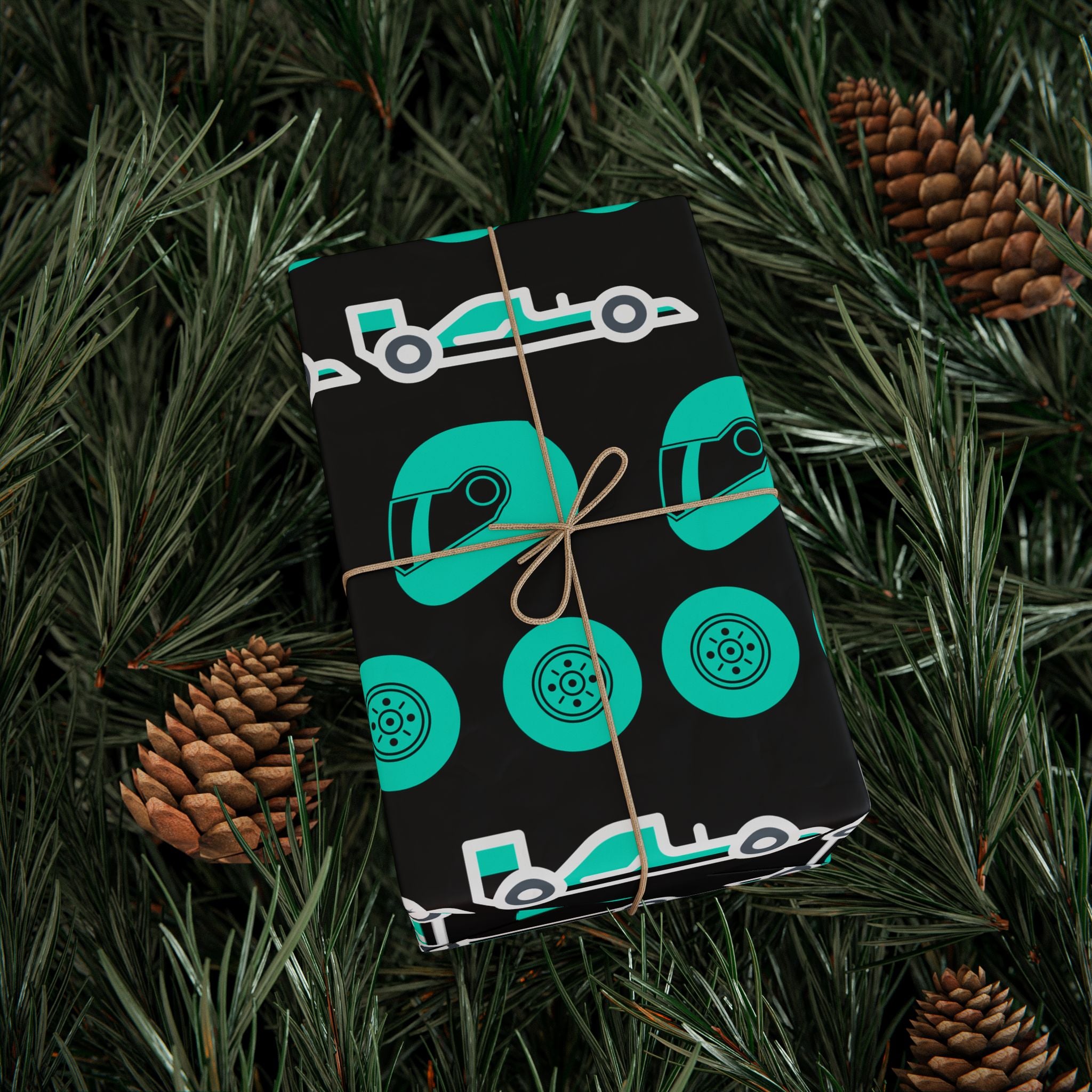 Mercedes Livery Inspired Wrapping Paper