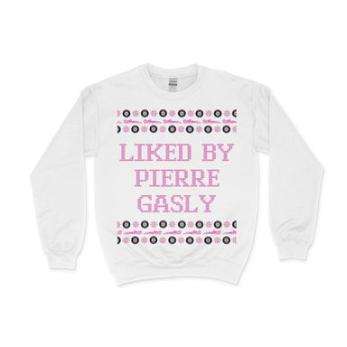 Liked By Pierre Gasly Holiday Sweatshirt - FormulaFanatics