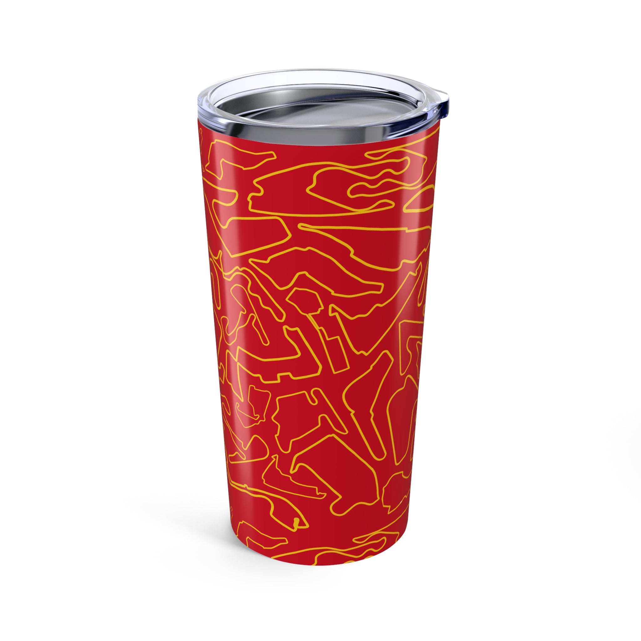 Circuit Sips | Red/Gold | Tumbler 20oz