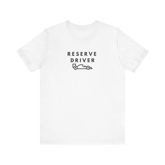 Reserve Driver Cotton Crew T-Shirt - FormulaFanatics