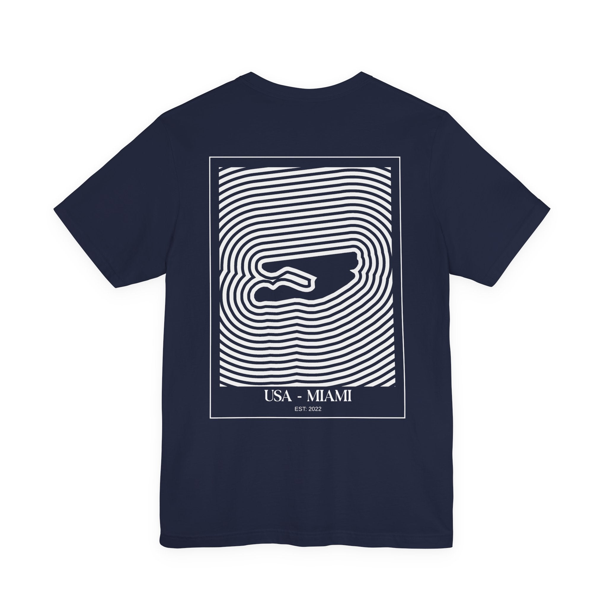 Miami | Circuit Contours | T-Shirt