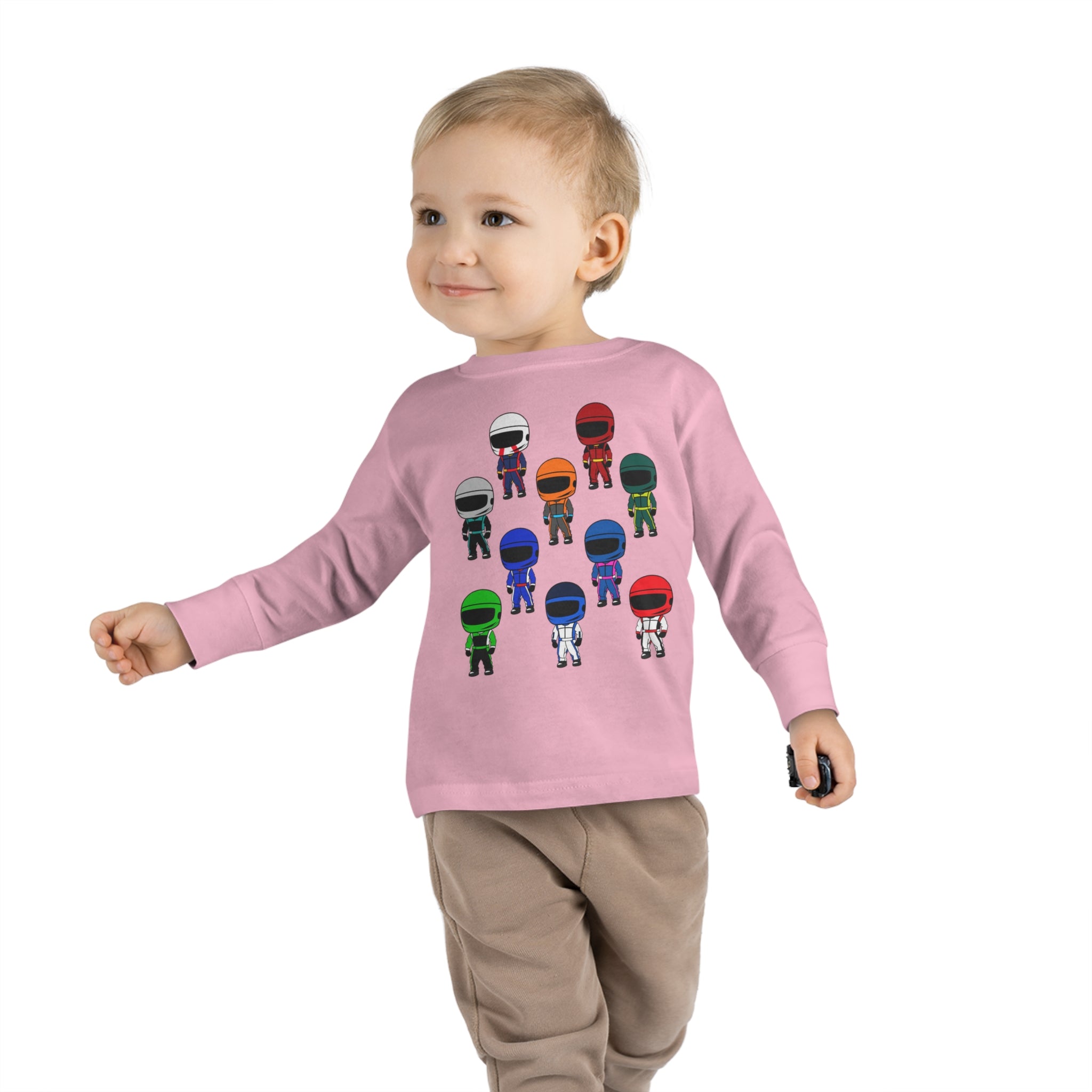 Mini Drivers Toddler Long Sleeve Tee - FormulaFanatics