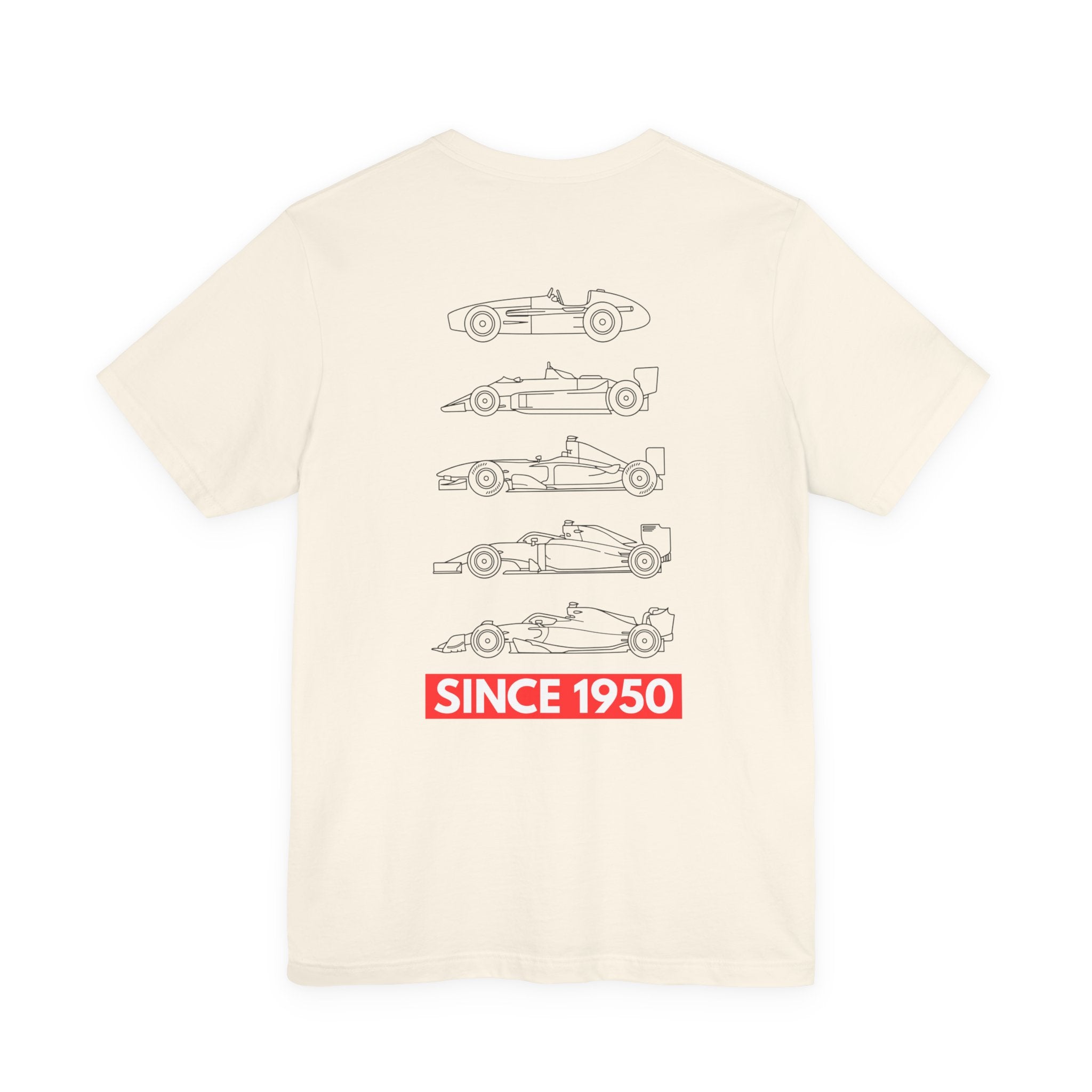 Eras of Speed Premium Adult Tee | Formula Fanatics
